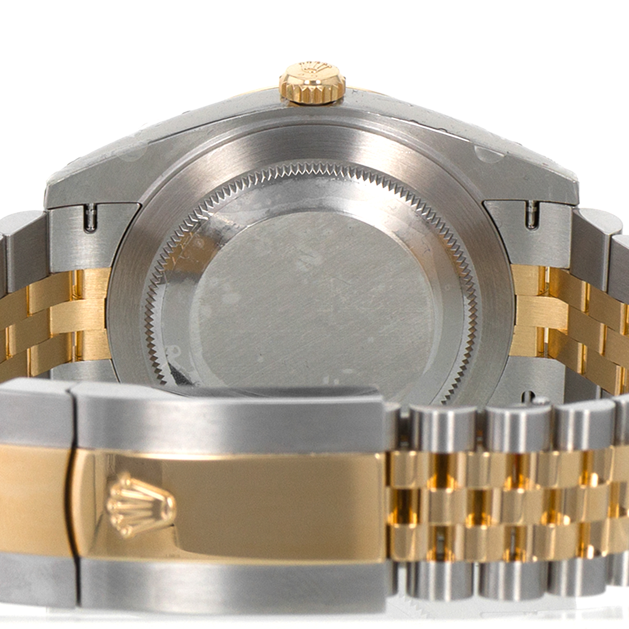Rolex Datejust 41 126333 Flutied Motif Dial Yellow Gold Jubilee Mens Watch thumbnail 10