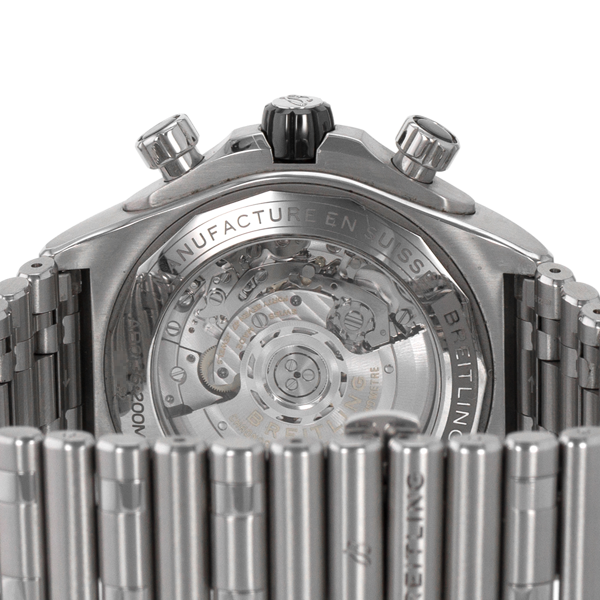 Breitling Chronomat AB0136251B1A1 44mm Black Ceramic Chronograph Mens Watch 2022 thumbnail 11
