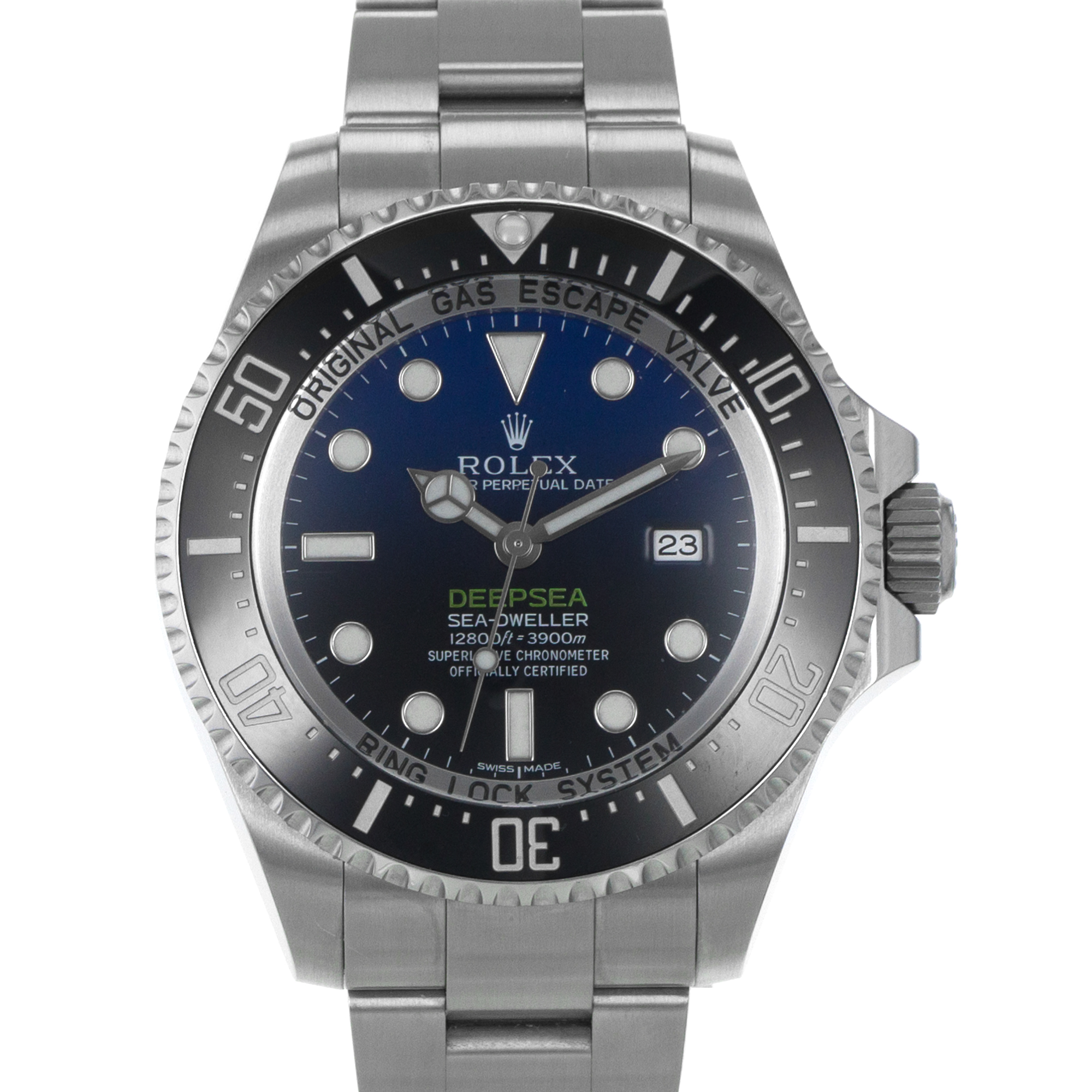 Rolex Sea-Dweller Deepsea 116660 James Cameron Steel Oyster Mens Watch 2015 thumbnail 1