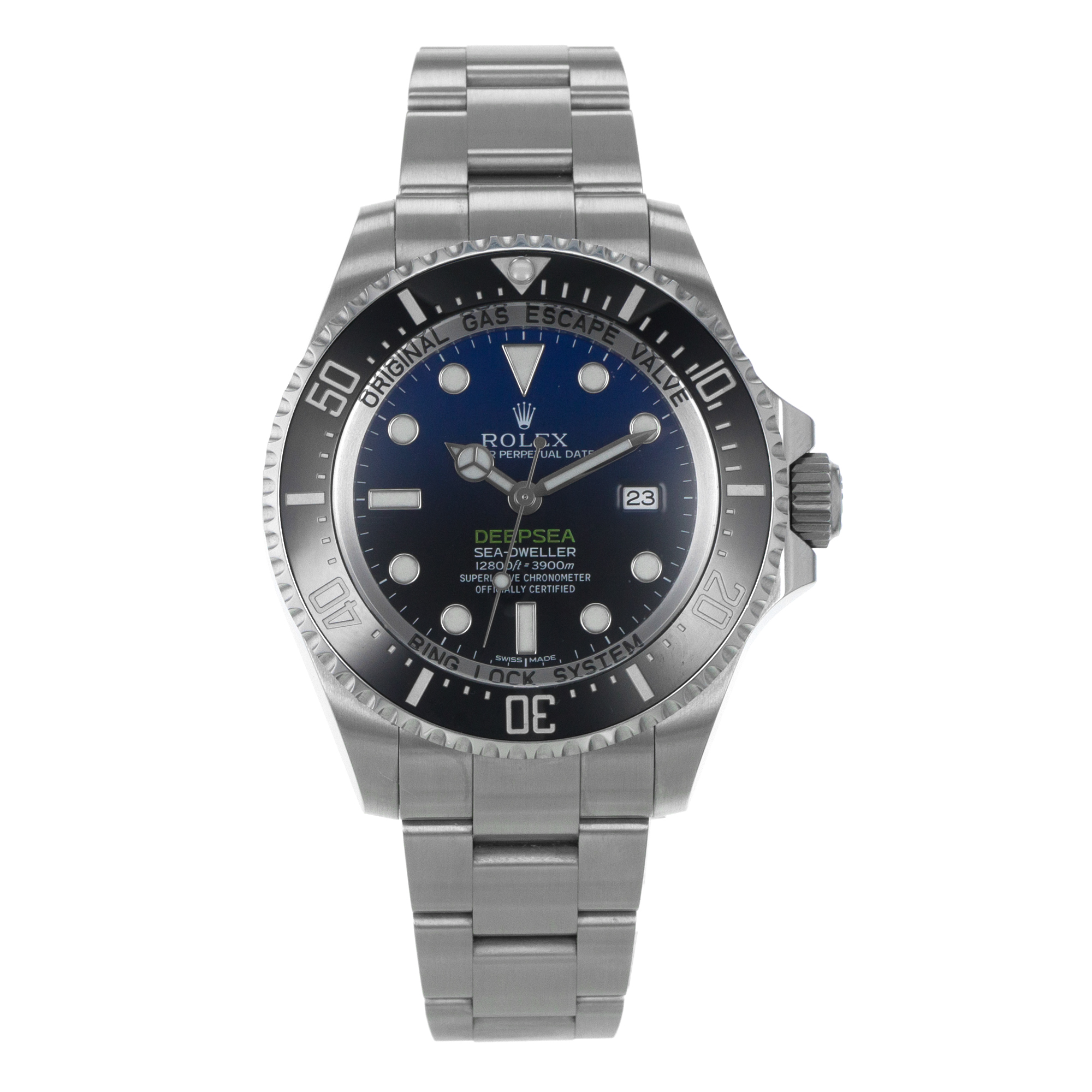Rolex Sea-Dweller Deepsea 116660 James Cameron Steel Oyster Mens Watch 2015 thumbnail 2