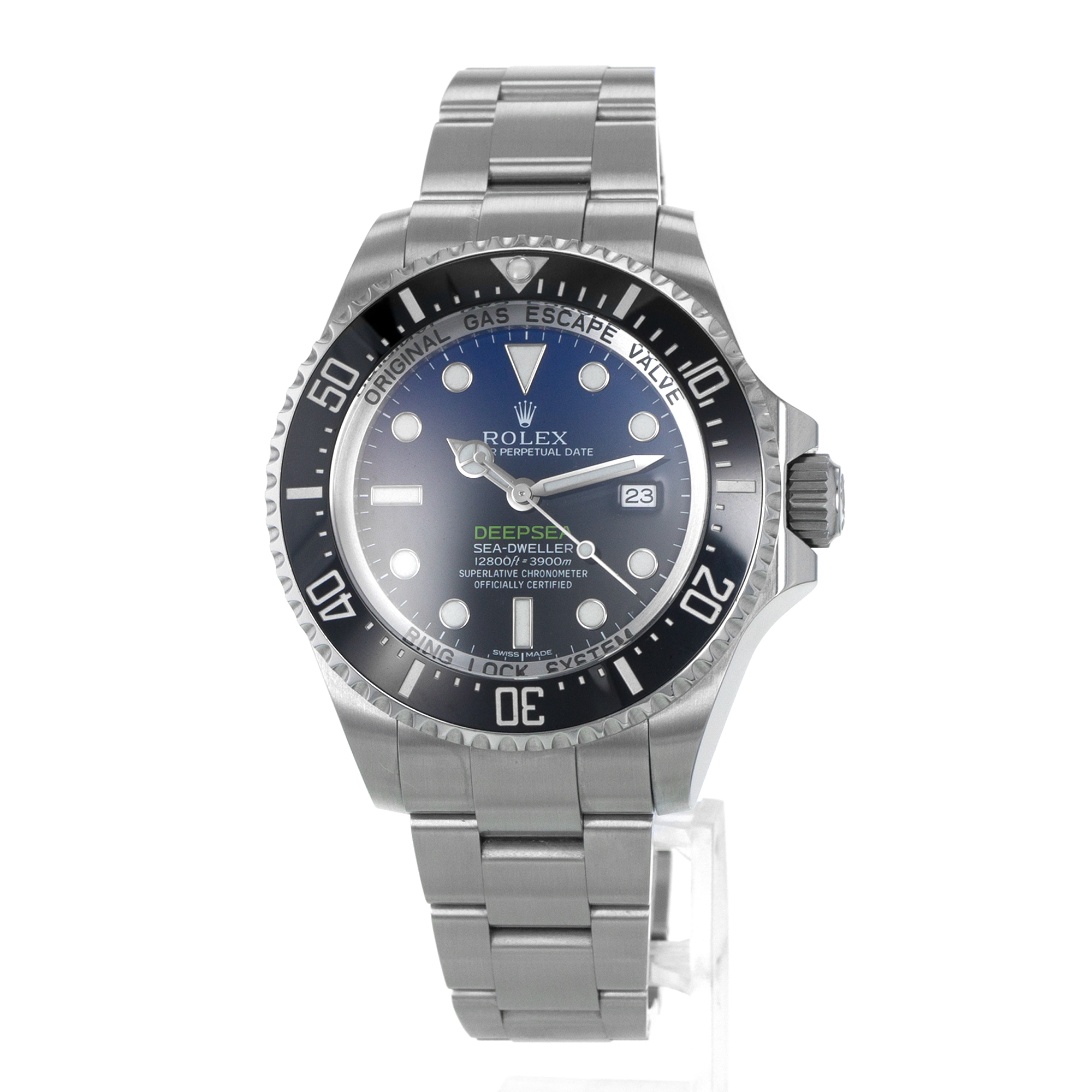 Rolex Sea-Dweller Deepsea 116660 James Cameron Steel Oyster Mens Watch 2015 thumbnail 3