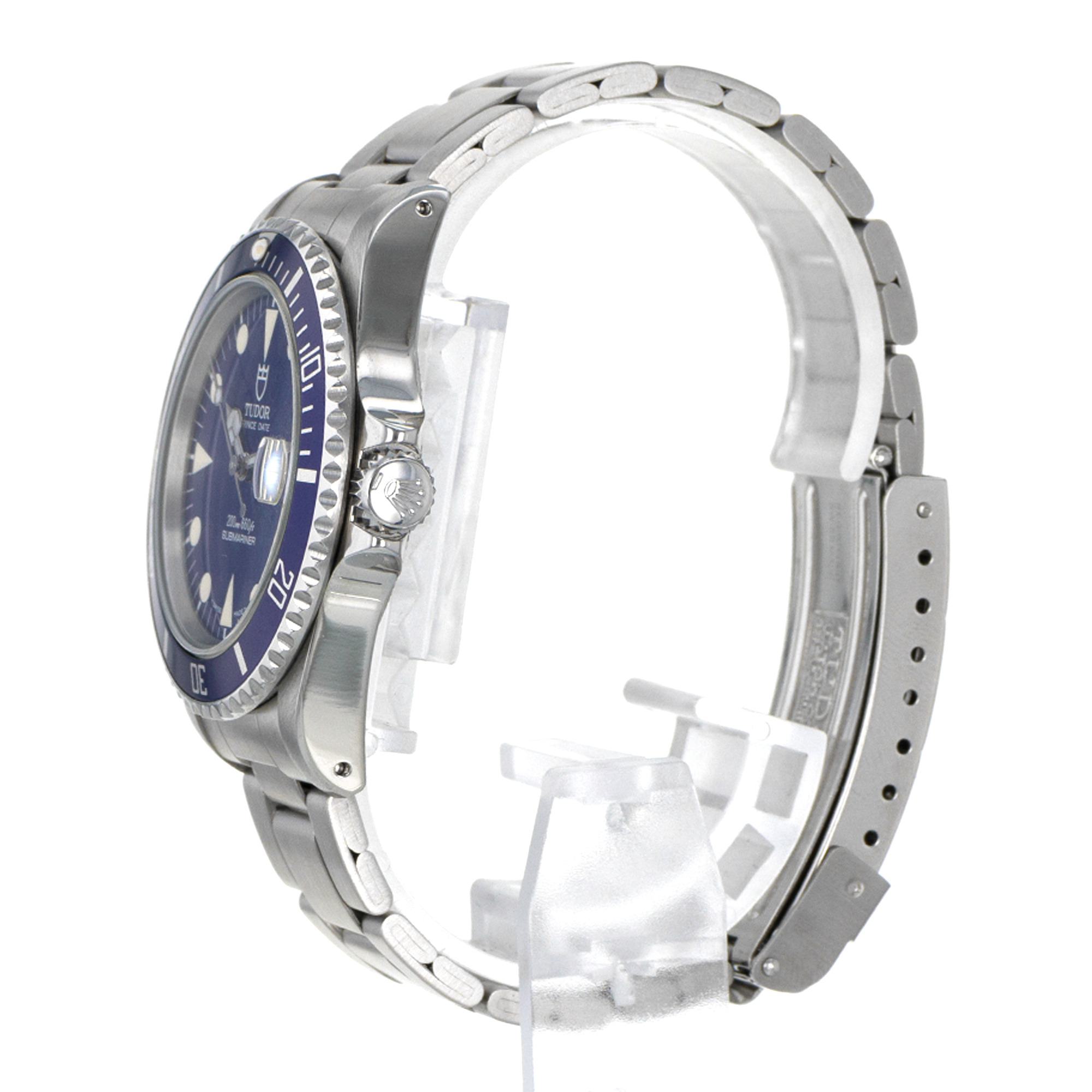 Tudor Submariner 75190 36mm Prince Date Blue Vintage Steel Oyster Mens Watch thumbnail 5