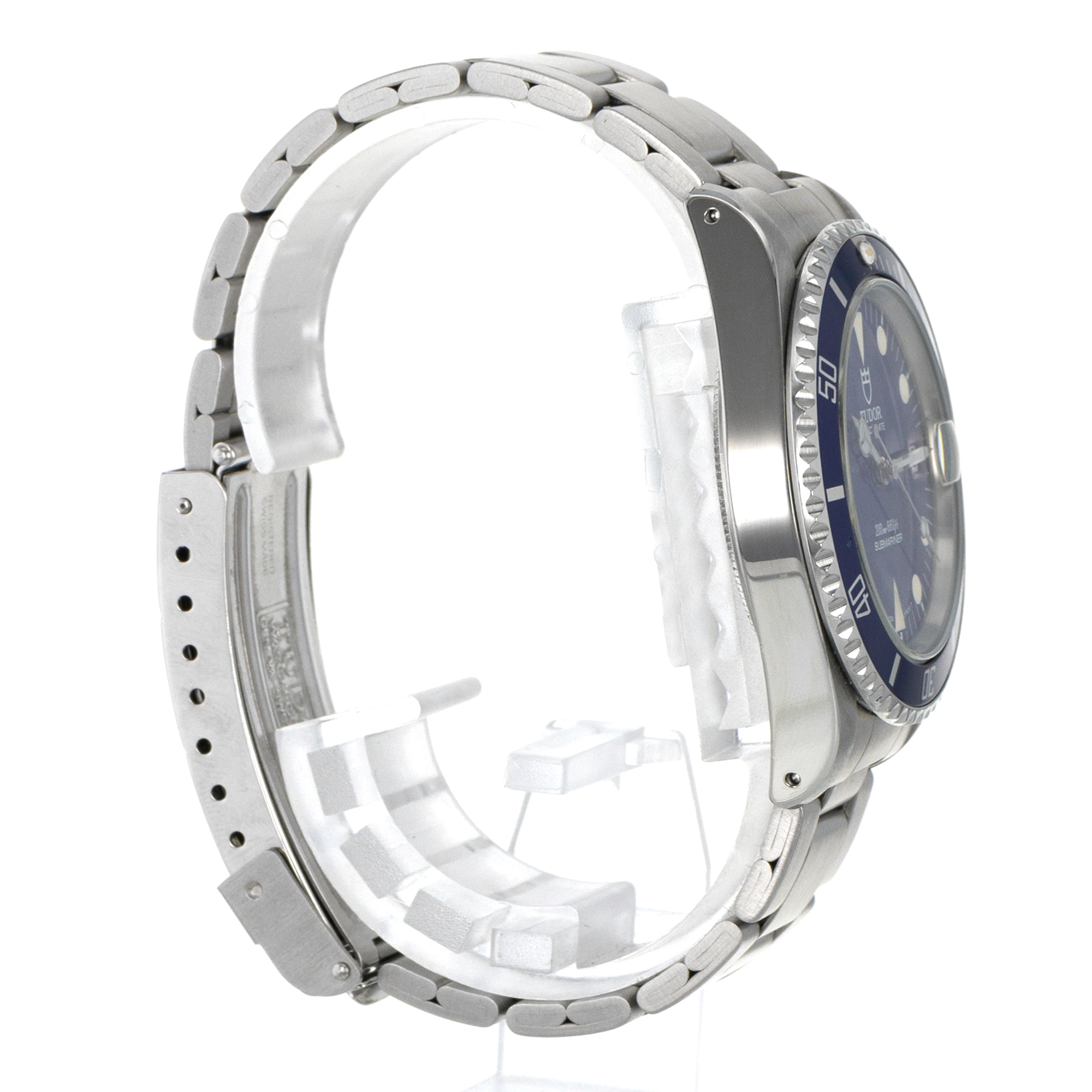 Tudor Submariner 75190 36mm Prince Date Blue Vintage Steel Oyster Mens Watch thumbnail 6