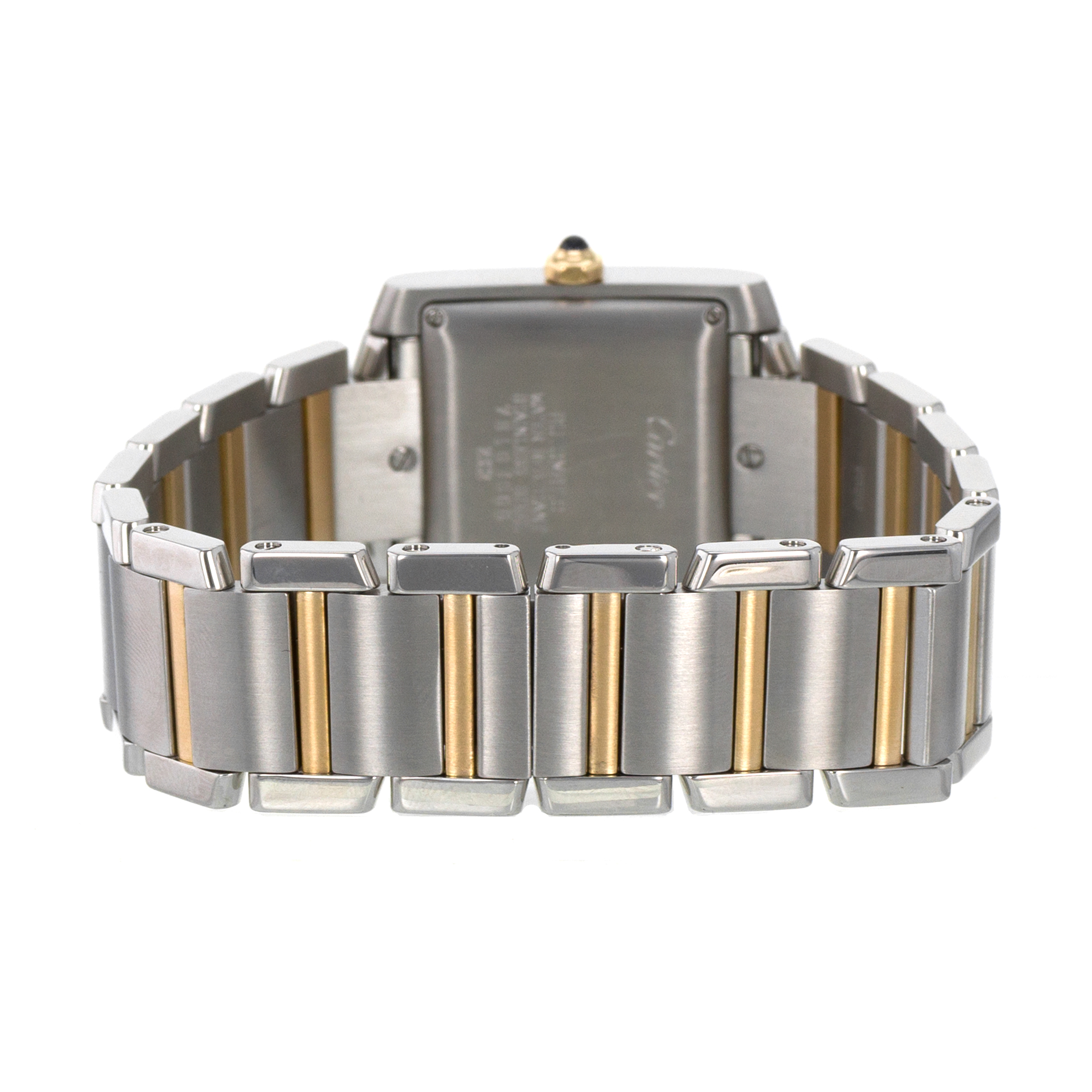 Cartier Tank Francaise W51005Q4 2302 28mm Large Yellow Gold Automatic Mens Watch thumbnail 10