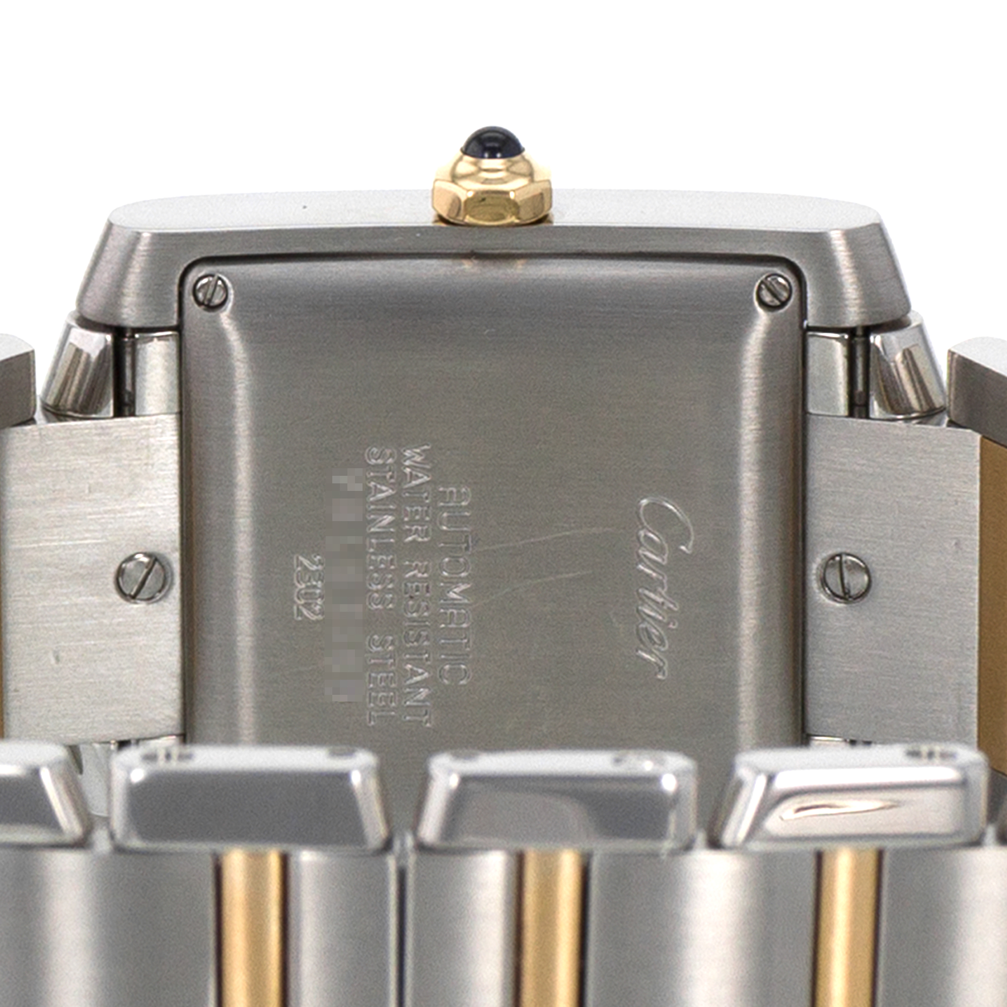 Cartier Tank Francaise W51005Q4 2302 28mm Large Yellow Gold Automatic Mens Watch thumbnail 11