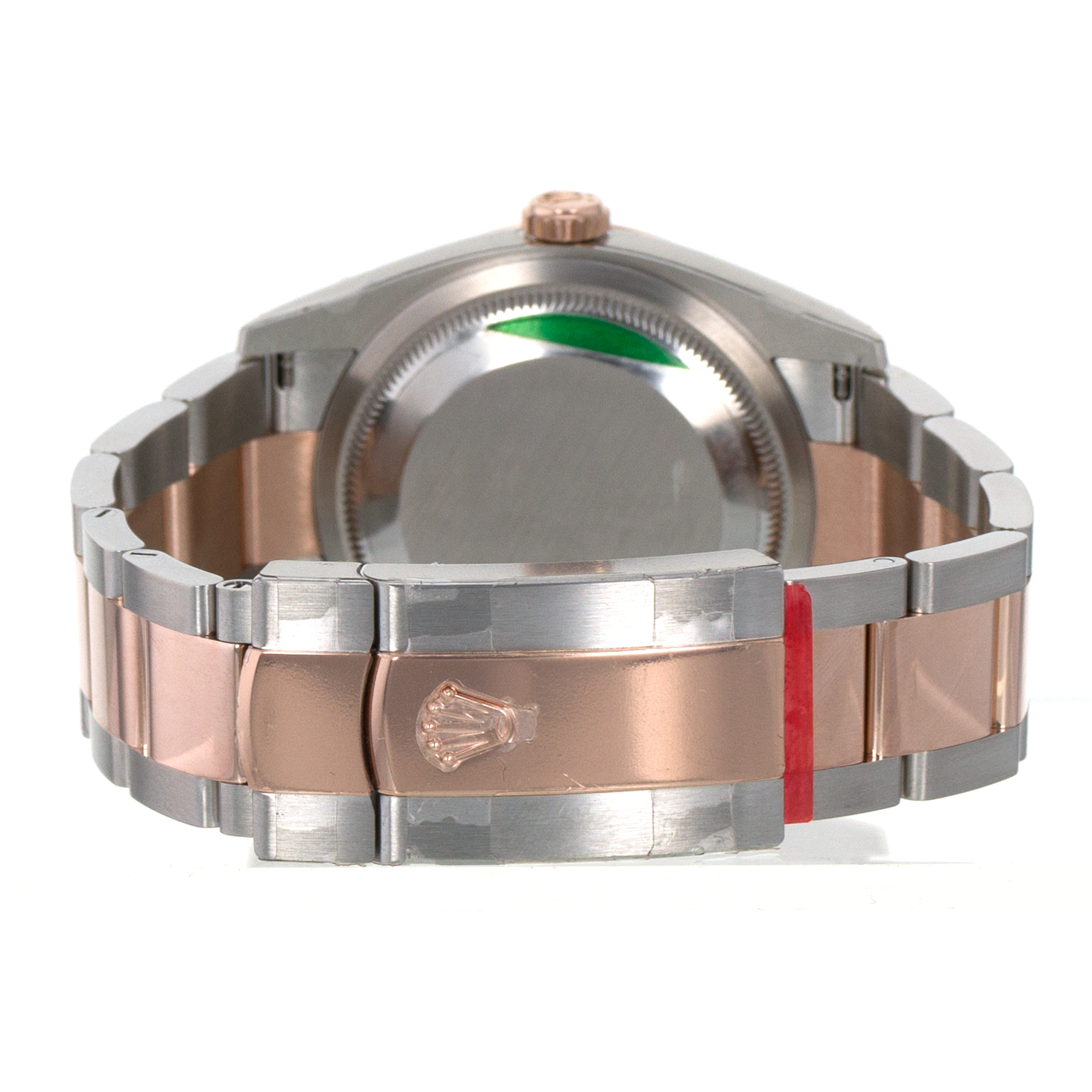 Rolex Datejust 36 126231 Black Diamond Steel Rose Gold Mens Watch thumbnail 9