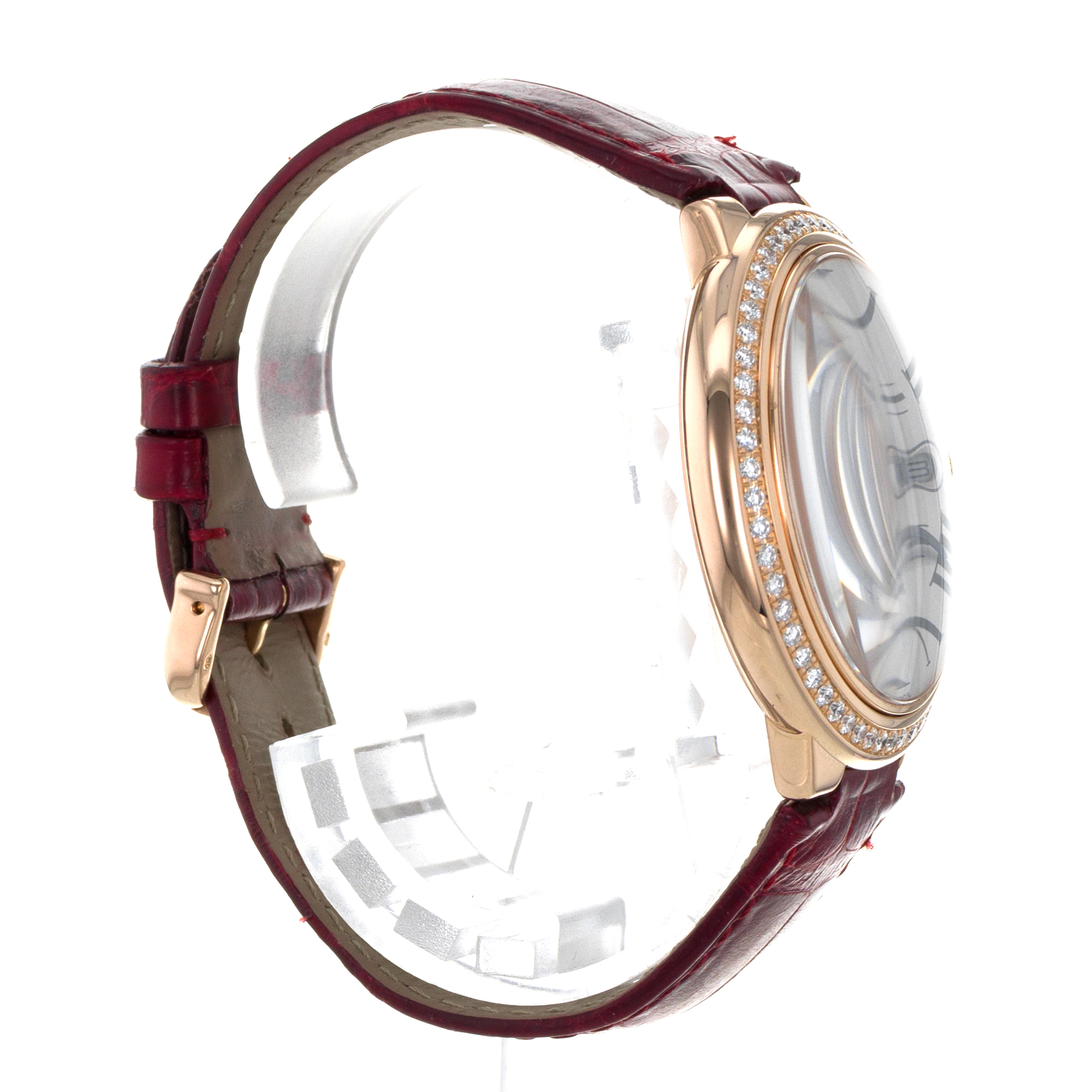 Cartier Ballon Bleu WJBB0035 3941 42mm Factory Diamonds 18k Rose Gold Mens Watch thumbnail 6
