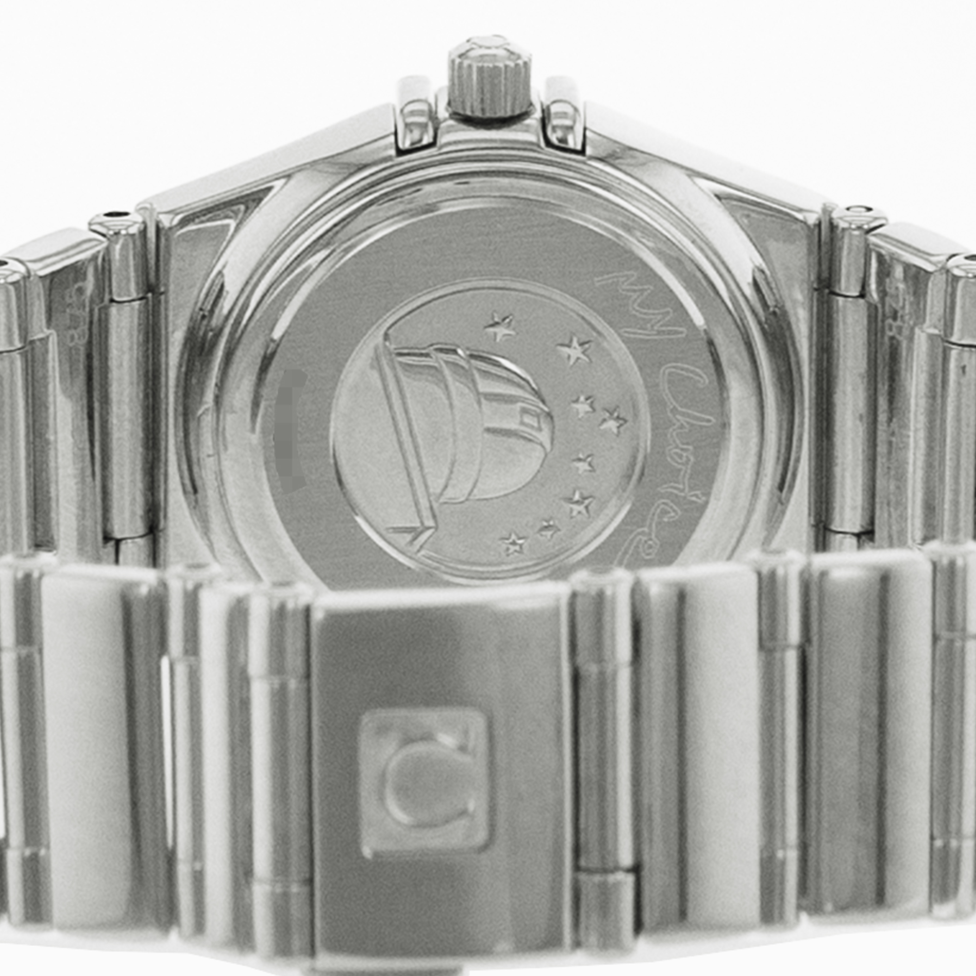 Omega Constellation 1465.71.00 Diamond Mother Of Pearl Dial Steel Ladies Watch thumbnail 10