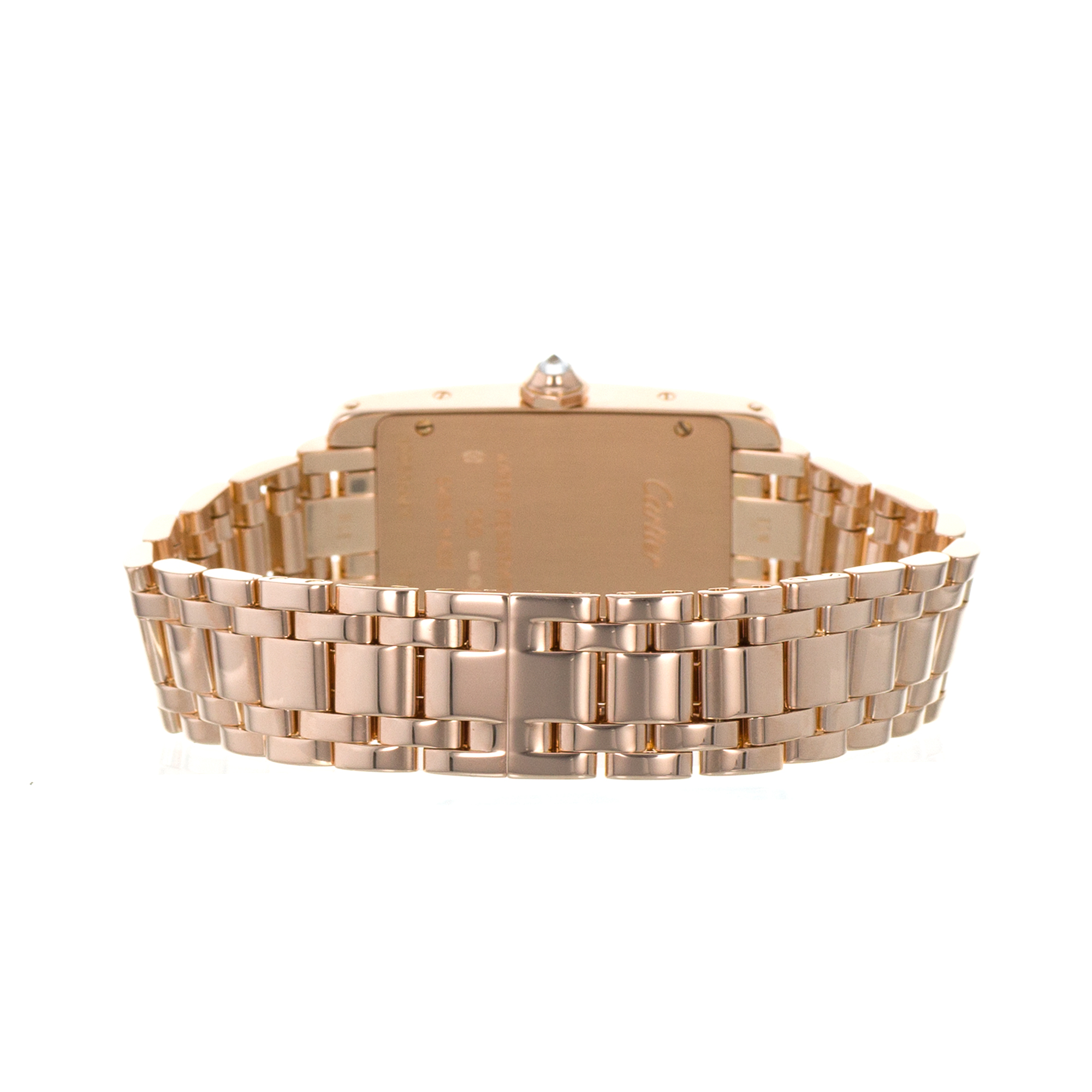 Cartier Tank Americaine WB7079M5 2503 Factory Diamonds 19 x 35 Rose Gold Watch thumbnail 9