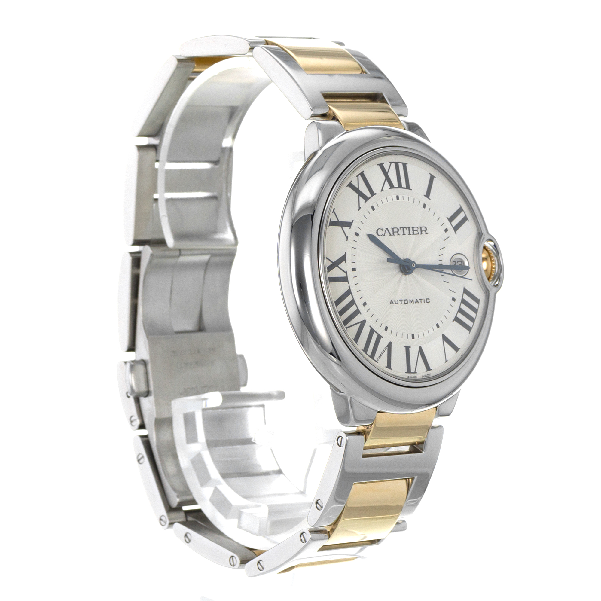 Cartier Ballon Bleu 42mm W69009Z3 3001 Steel Yellow Gold Automatic Mens Watch thumbnail 7