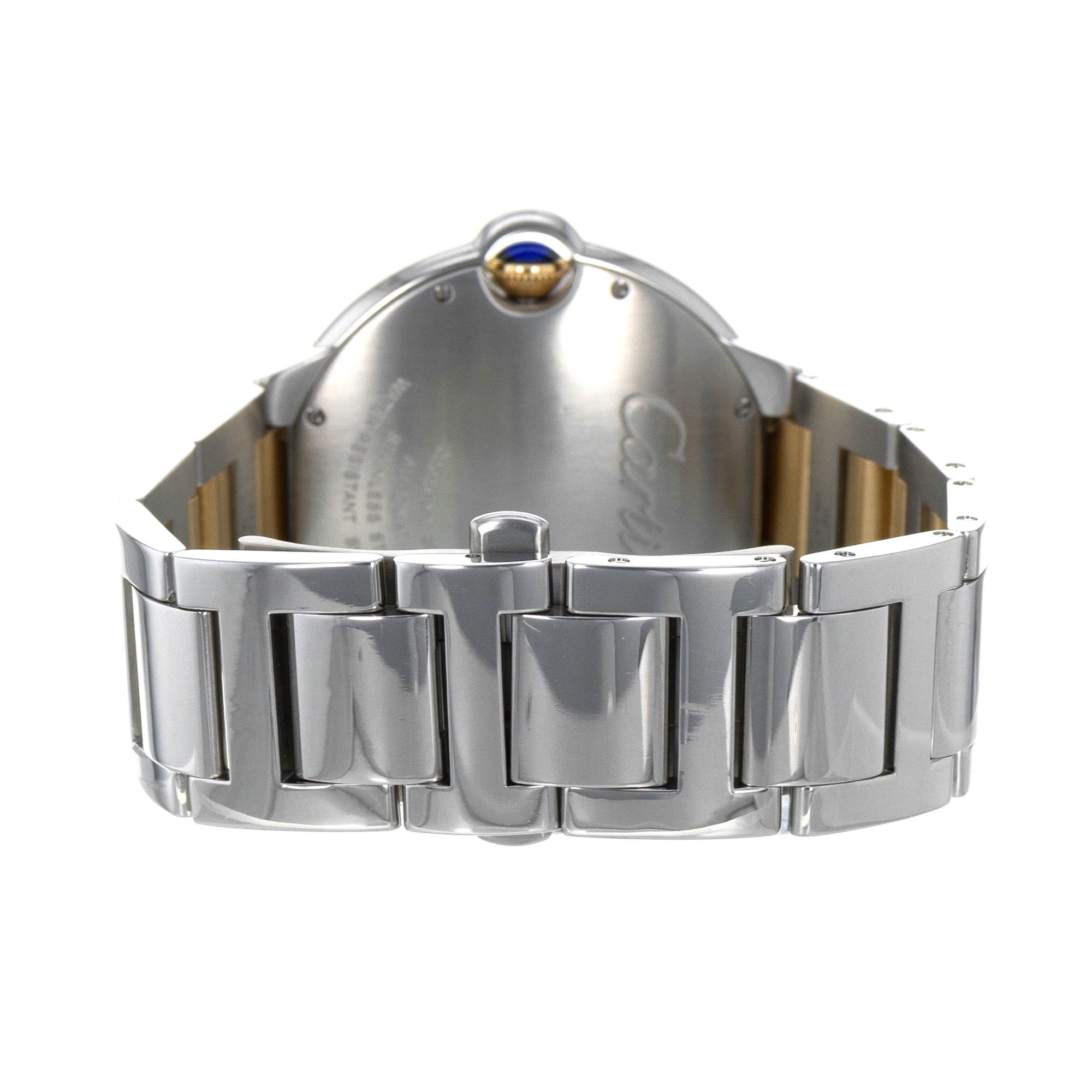 Cartier Ballon Bleu 42mm W69009Z3 3001 Steel Yellow Gold Automatic Mens Watch thumbnail 9