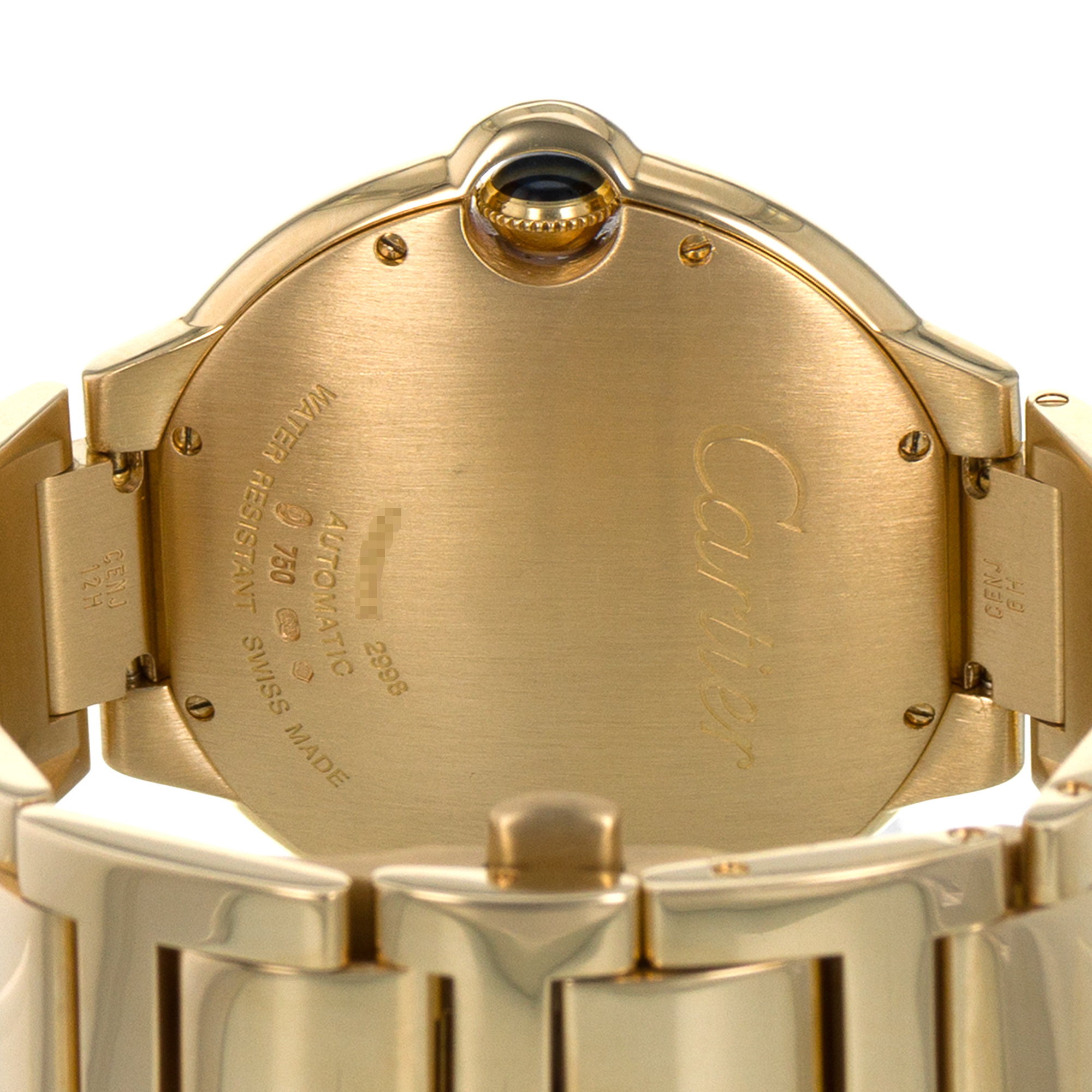 Cartier Ballon Bleu 42mm W69005Z2 2998 Silver Roman Yellow Gold Mens Watch thumbnail 10
