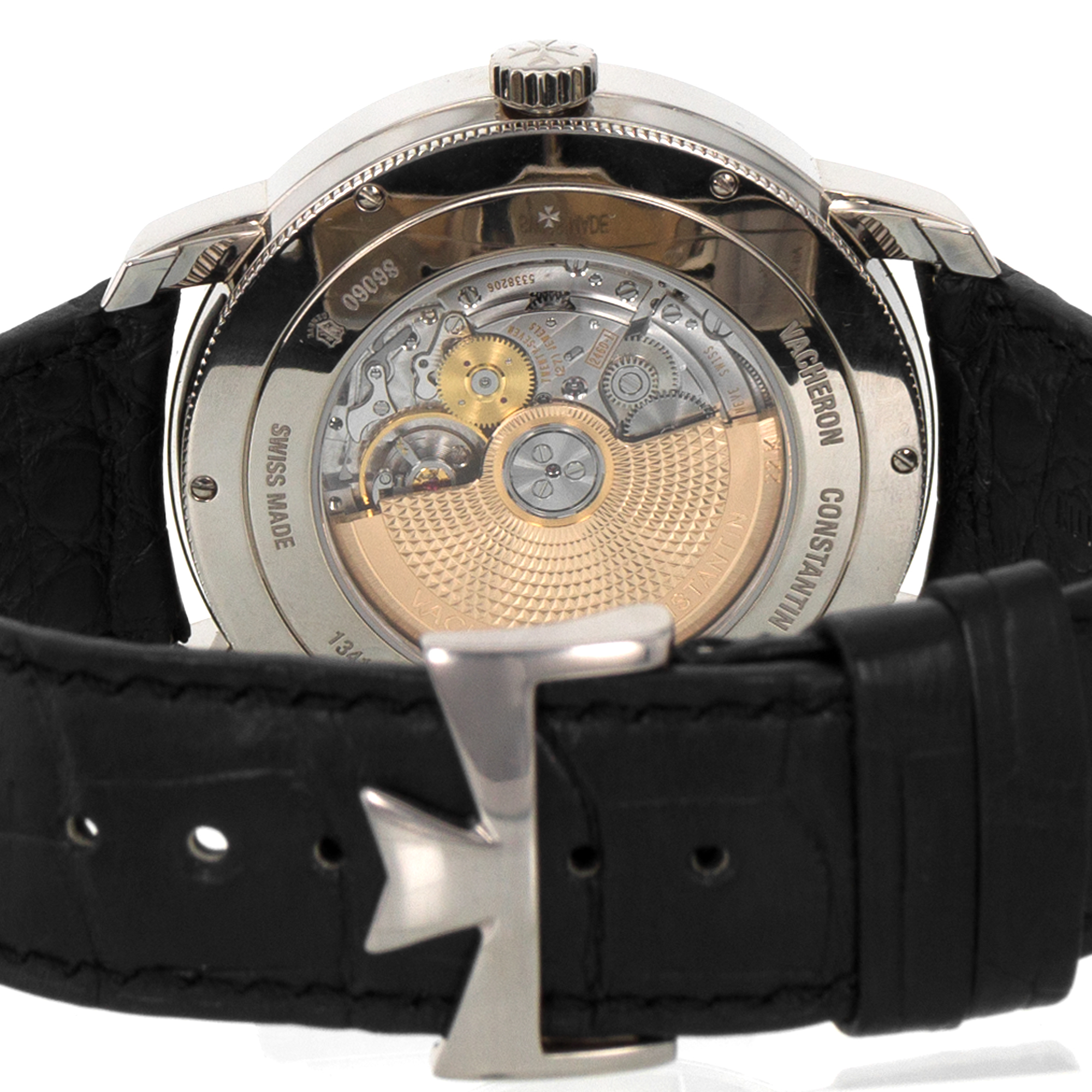 Vacheron Constantin Patrimony 86060/00G-8982 42mm World Time White Gold Watch thumbnail 11