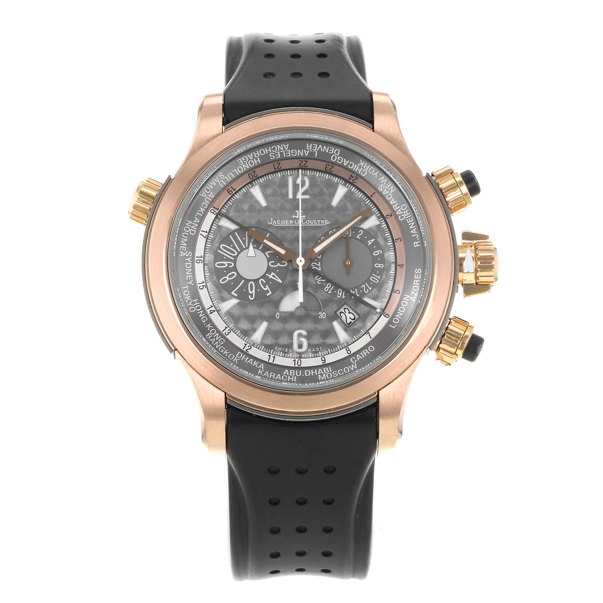 Jaeger-LeCoultre Master Compressor 150.2.22 46mm Rose Gold Carbon Fiber Watch thumbnail 2