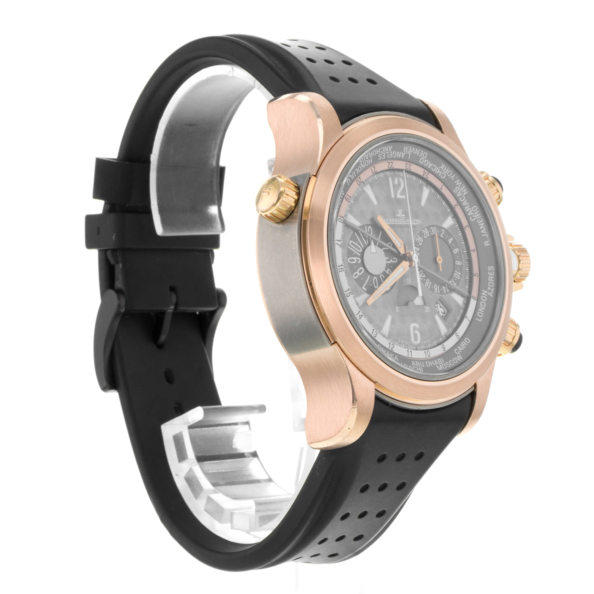 Jaeger-LeCoultre Master Compressor 150.2.22 46mm Rose Gold Carbon Fiber Watch thumbnail 8