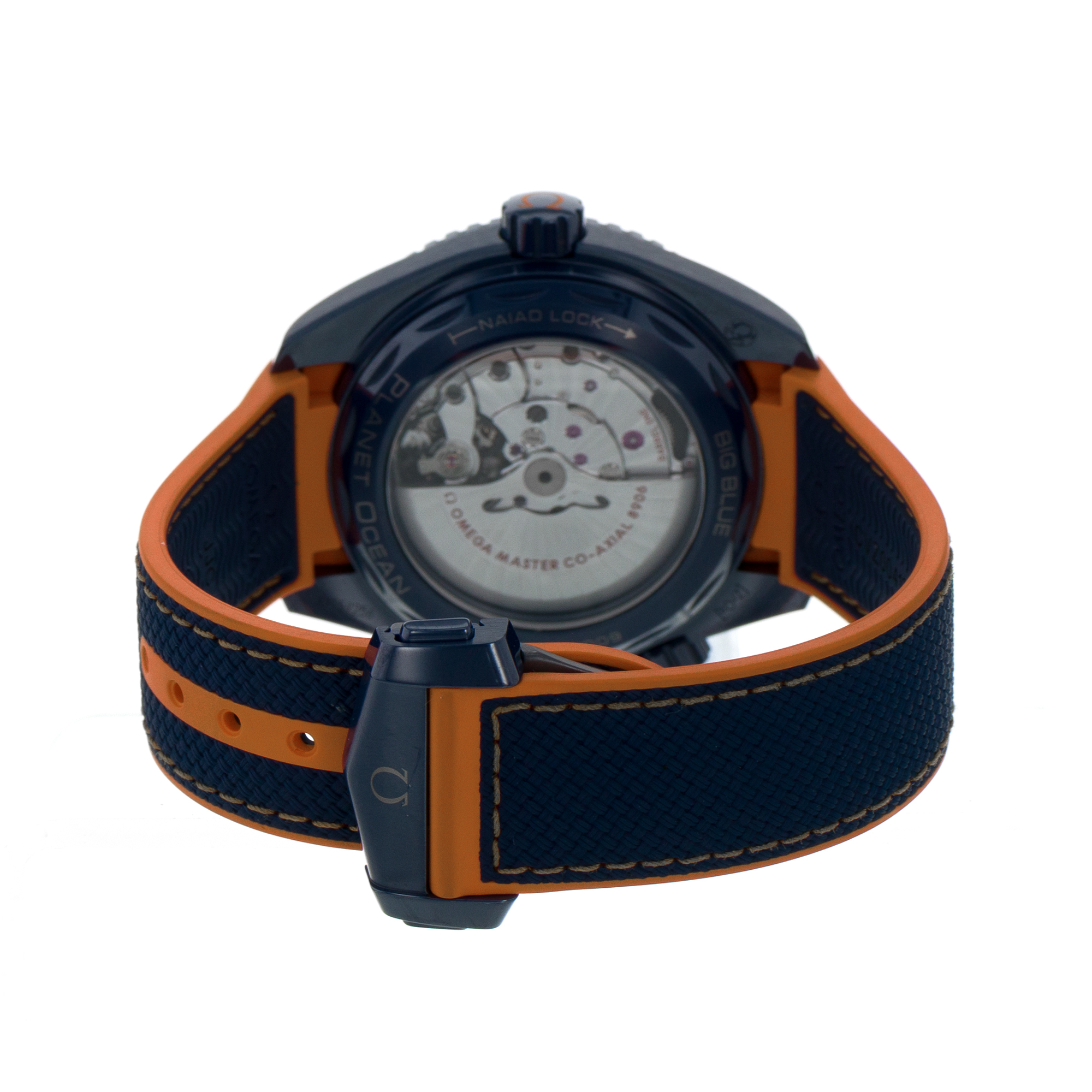 Omega Seamaster Planet Ocean 215.92.46.22.03.001 45mm Blue Ceramic GMT Watch thumbnail 9