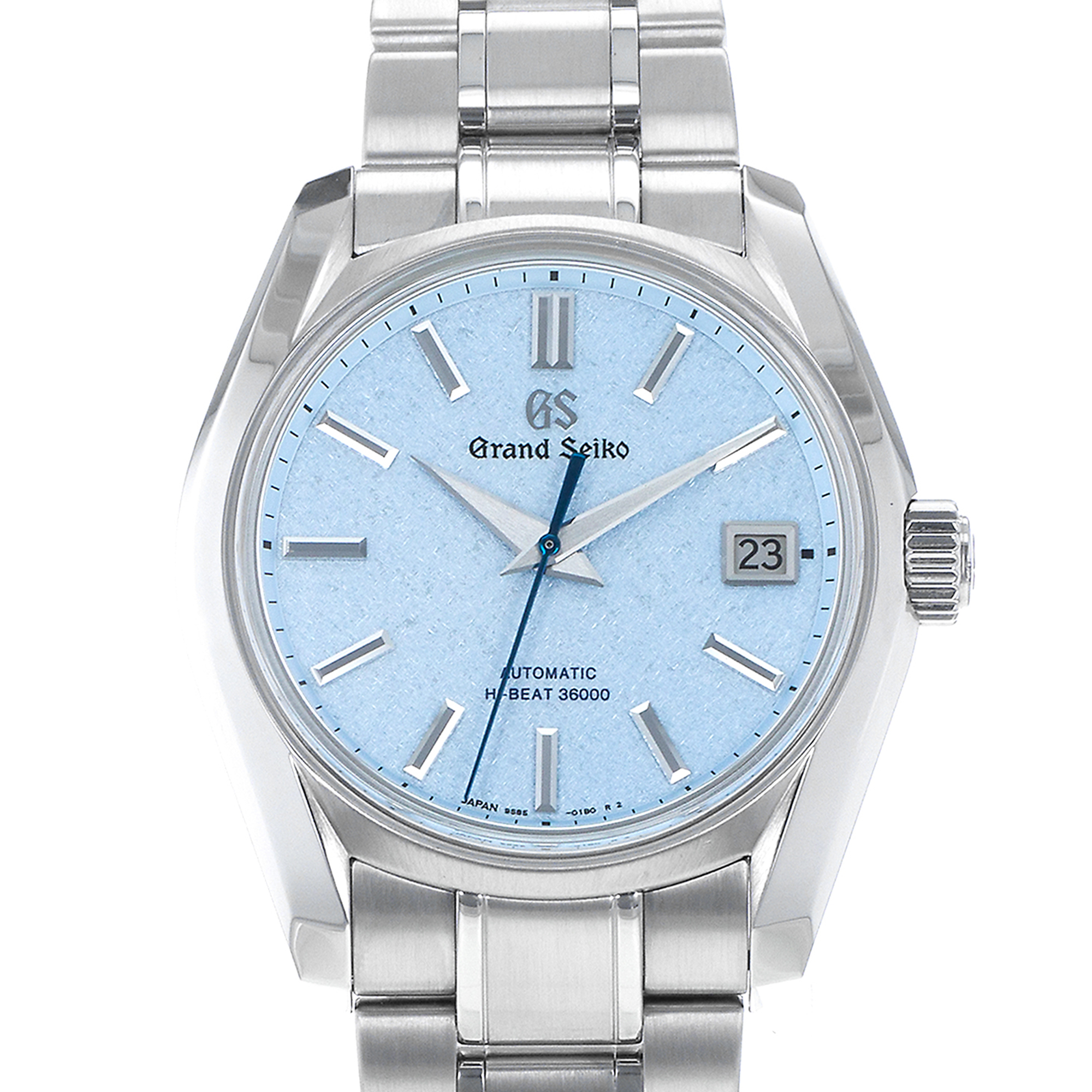 Grand Seiko Heritage SBGH295 40mm USA Exclusive Ice Blue Soko Frost Mens Watch thumbnail 1