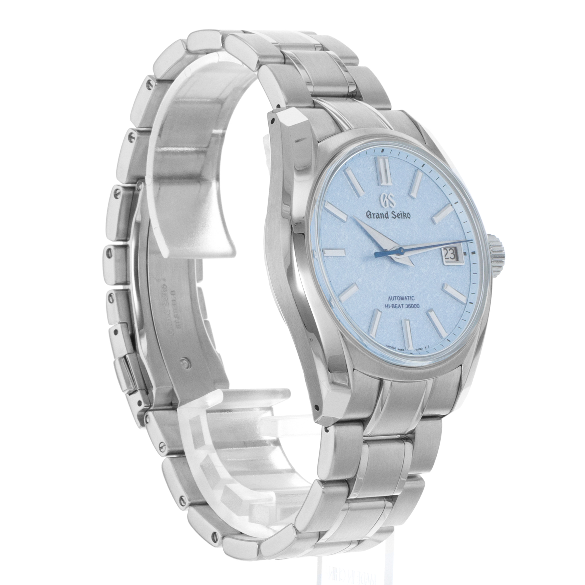 Grand Seiko Heritage SBGH295 40mm USA Exclusive Ice Blue Soko Frost Mens Watch thumbnail 8