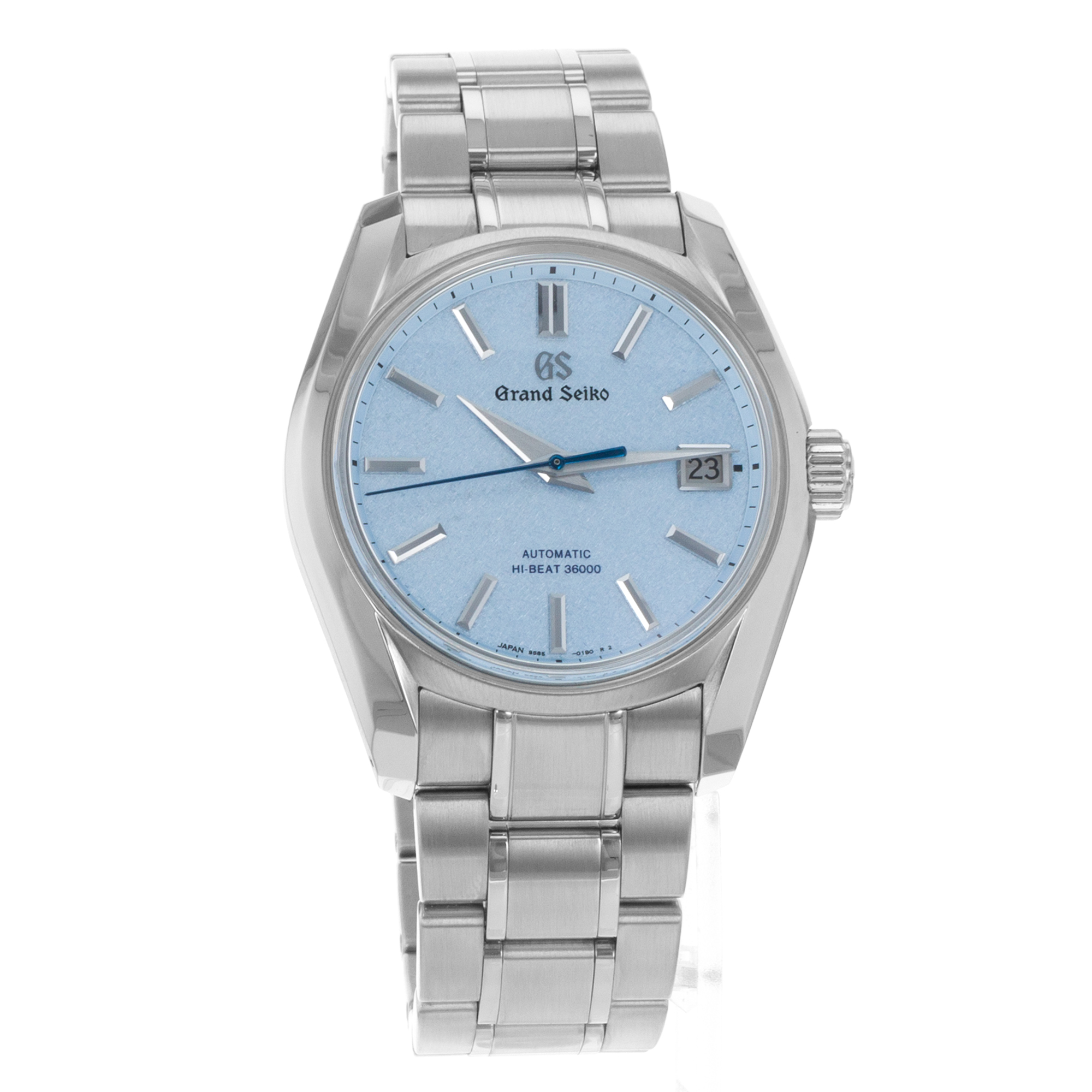 Grand Seiko Heritage SBGH295 40mm USA Exclusive Ice Blue Soko Frost Mens Watch thumbnail 9