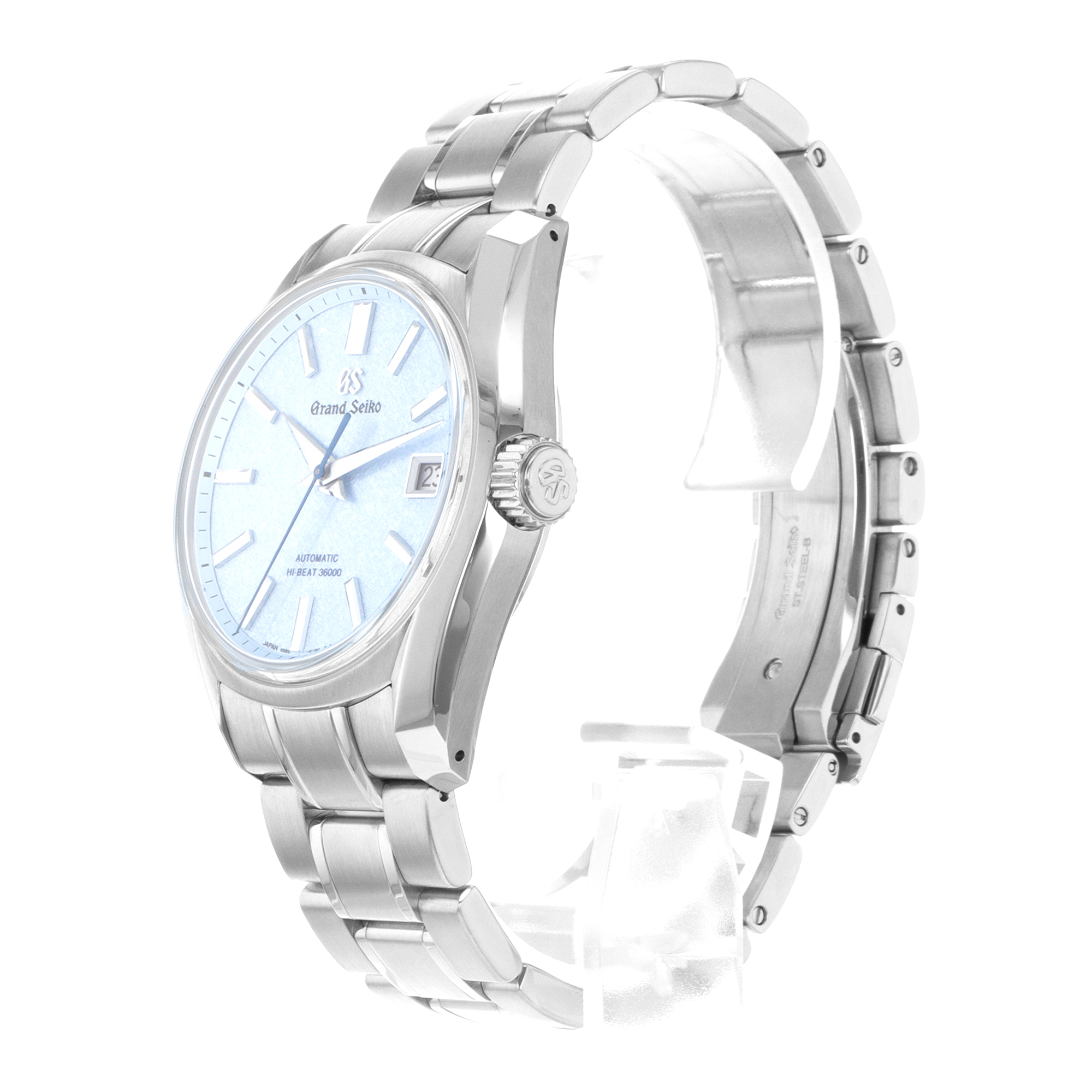 Grand Seiko Heritage SBGH295 40mm USA Exclusive Ice Blue Soko Frost Mens Watch thumbnail 5