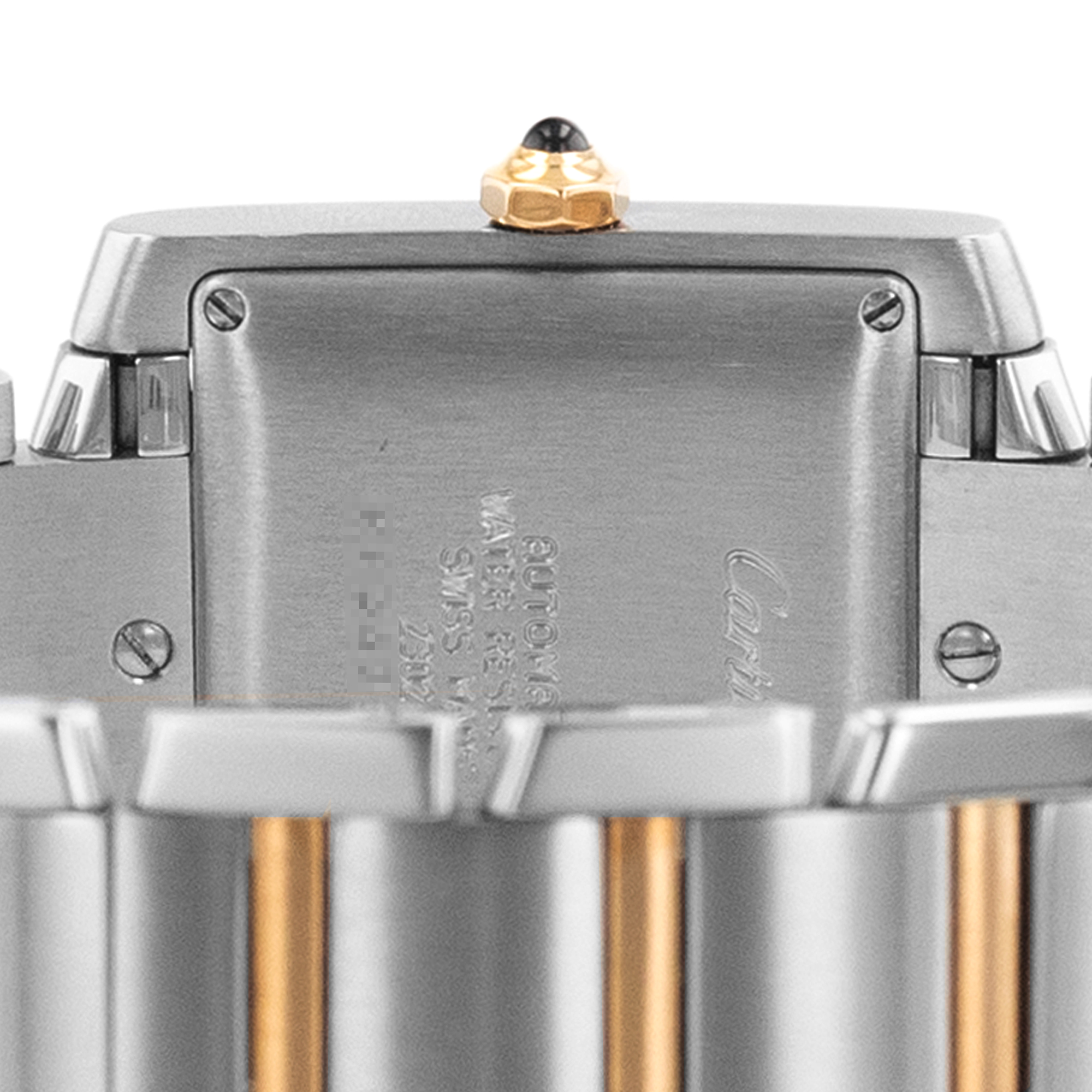 Cartier Tank Francaise W51005Q4 2302 28mm Large Steel Yellow Gold Mens Watch thumbnail 10