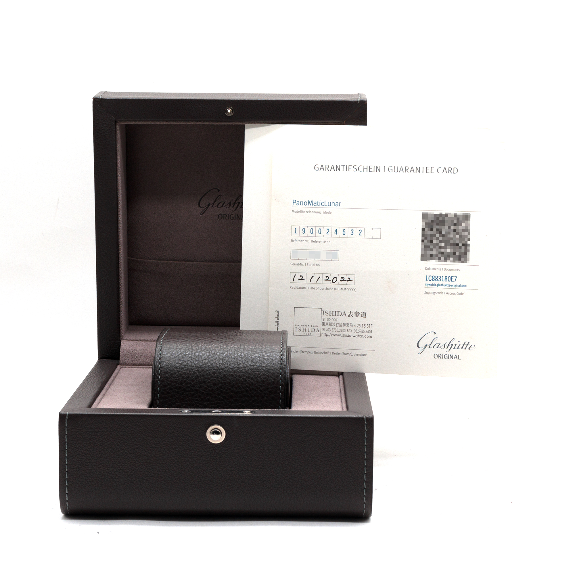 Glashutte Original PanoMaticLunar 1-90-02-46-32 40mm Blue Moon Mens Watch 2022 thumbnail 3