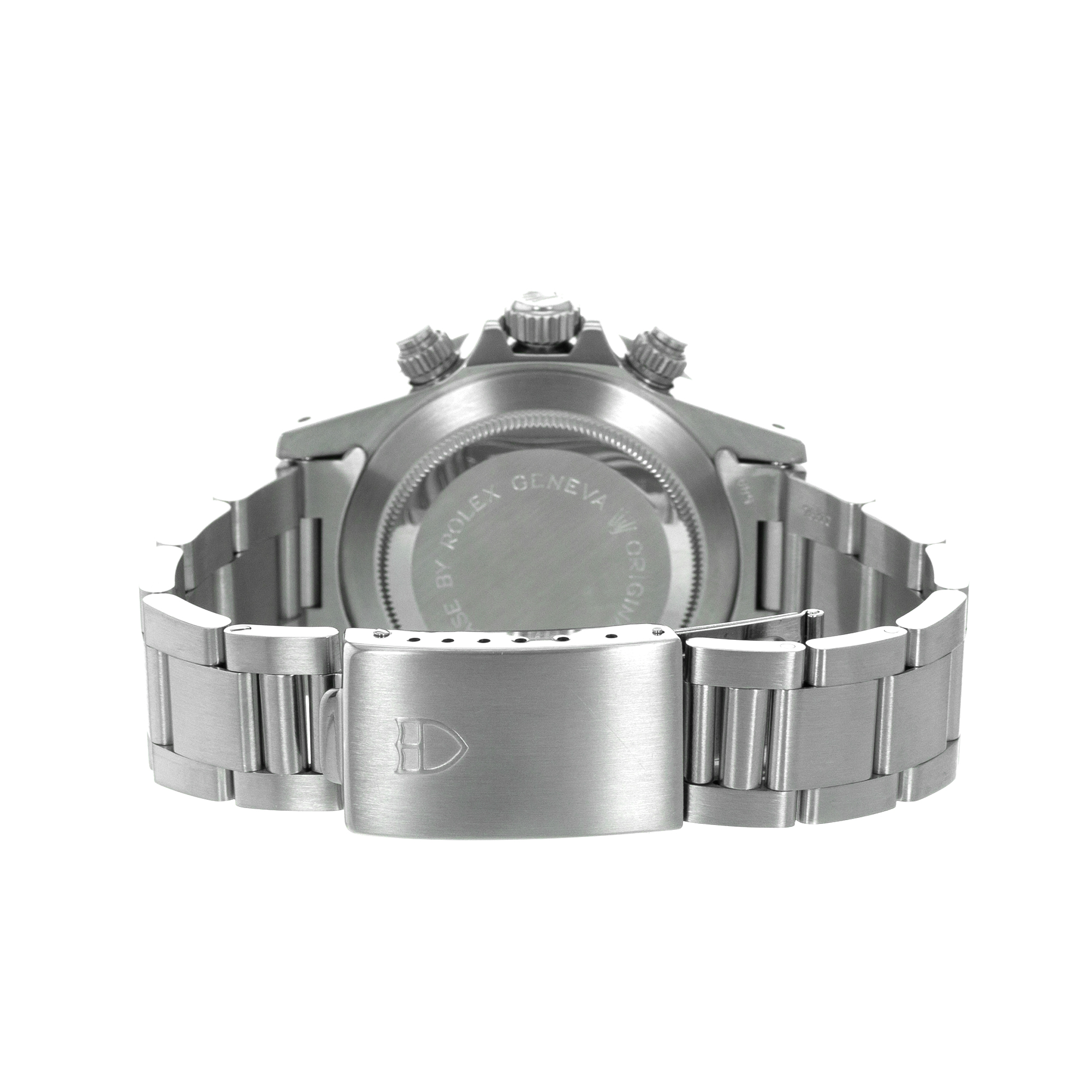 Tudor Oysterdate Big Block 79180 Silver Black Panda Chronograph Mens Watch thumbnail 9