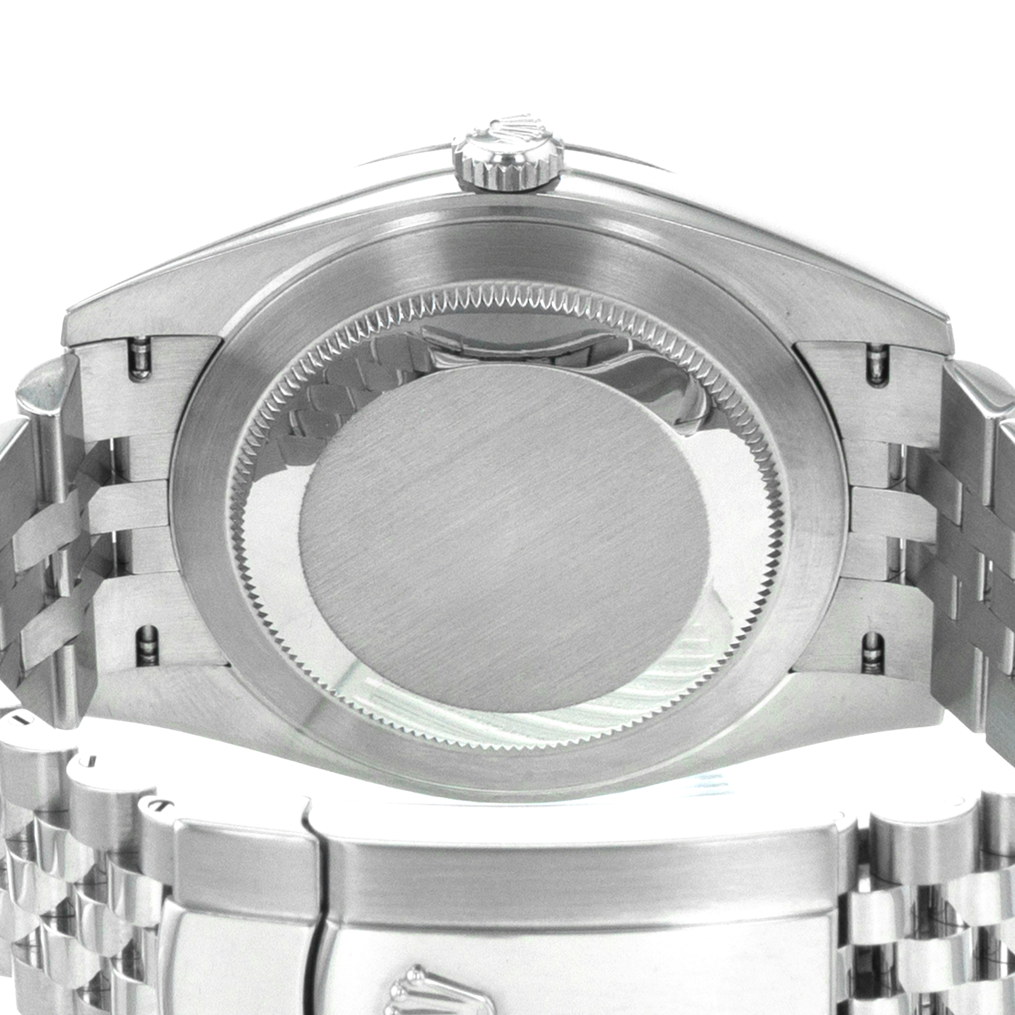 Rolex Datejust 41 126334 Wimbledon Green Steel White Gold Jubilee Mens Watch thumbnail 10