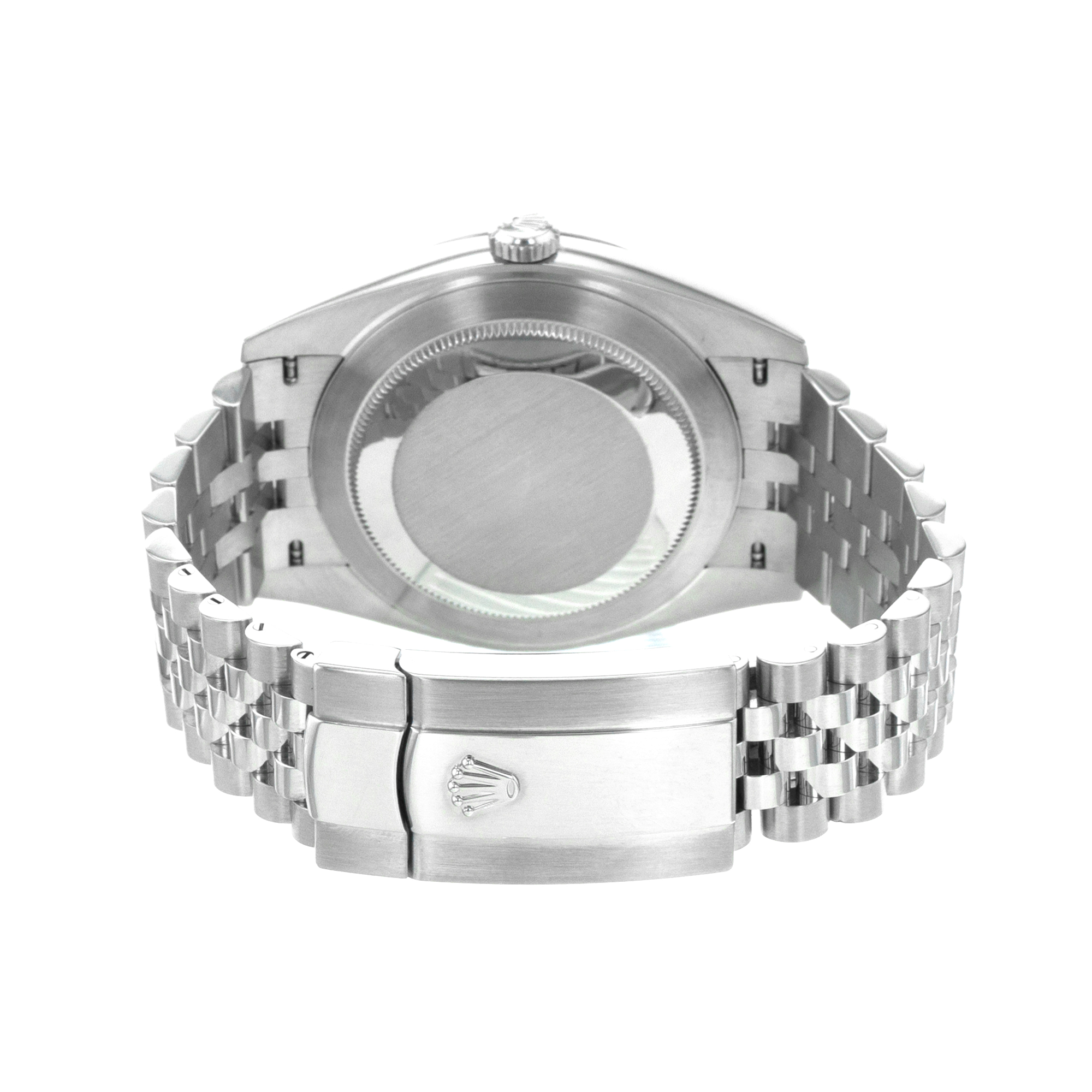 Rolex Datejust 41 126334 Wimbledon Green Steel White Gold Jubilee Mens Watch thumbnail 9