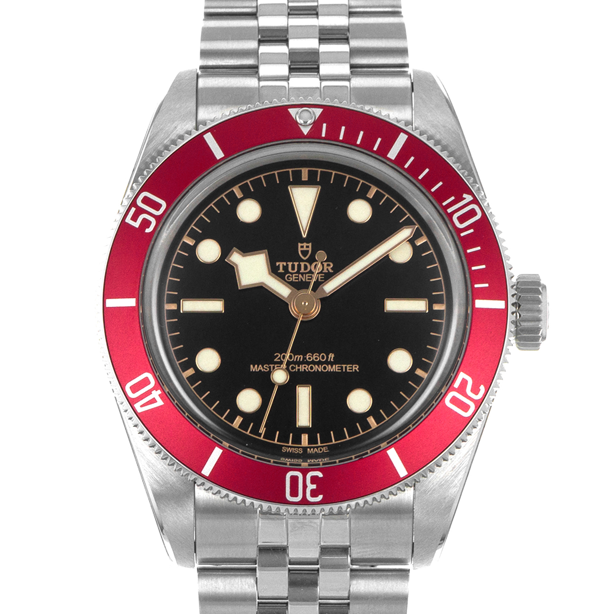 Tudor Black Bay M7941A1A0RU-0003 41mm Red Black Steel Automatic Mens Watch thumbnail 1