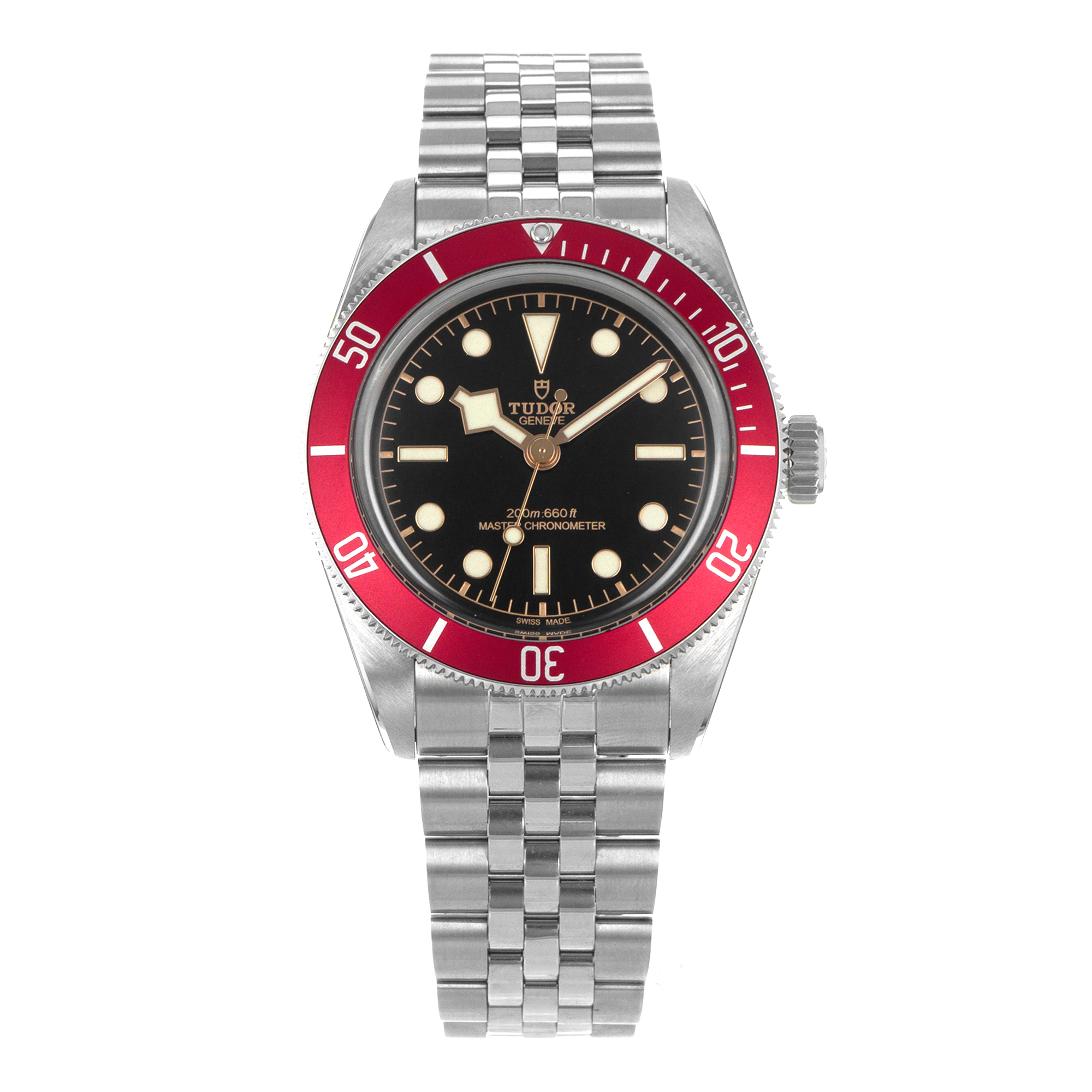 Tudor Black Bay M7941A1A0RU-0003 41mm Red Black Steel Automatic Mens Watch thumbnail 2