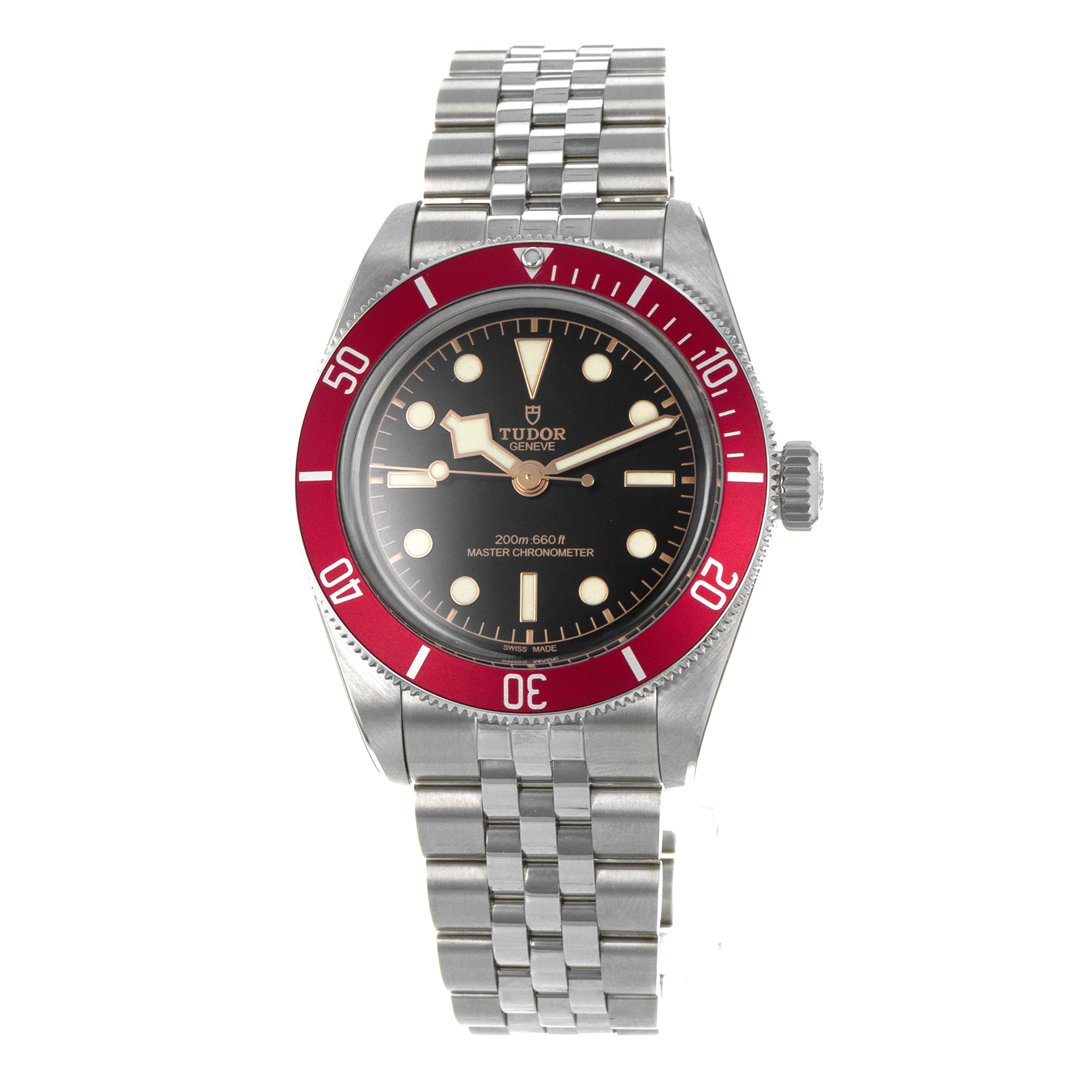 Tudor Black Bay M7941A1A0RU-0003 41mm Red Black Steel Automatic Mens Watch thumbnail 3