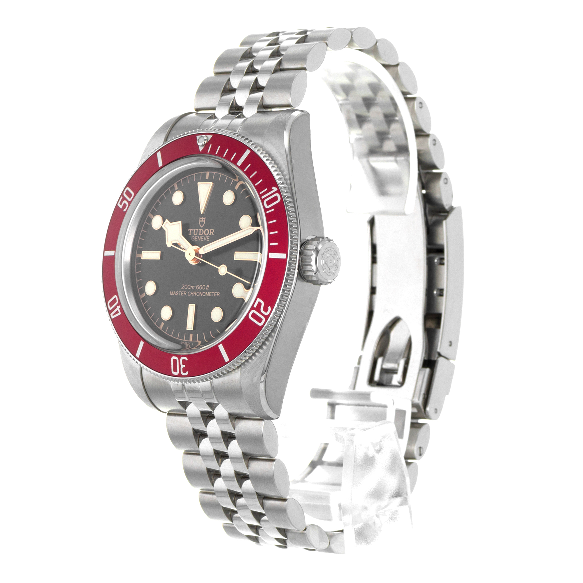 Tudor Black Bay M7941A1A0RU-0003 41mm Red Black Steel Automatic Mens Watch thumbnail 4