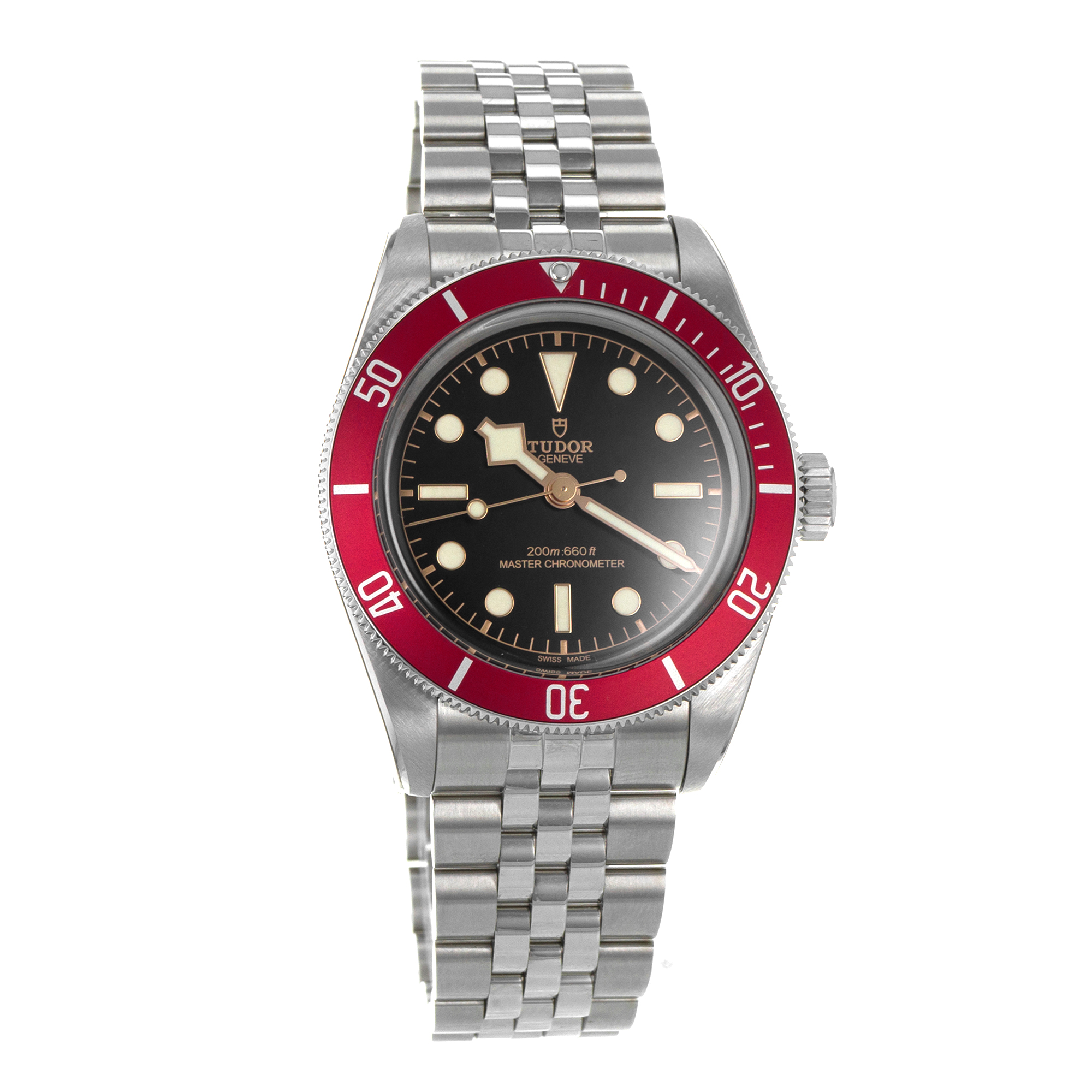 Tudor Black Bay M7941A1A0RU-0003 41mm Red Black Steel Automatic Mens Watch thumbnail 8
