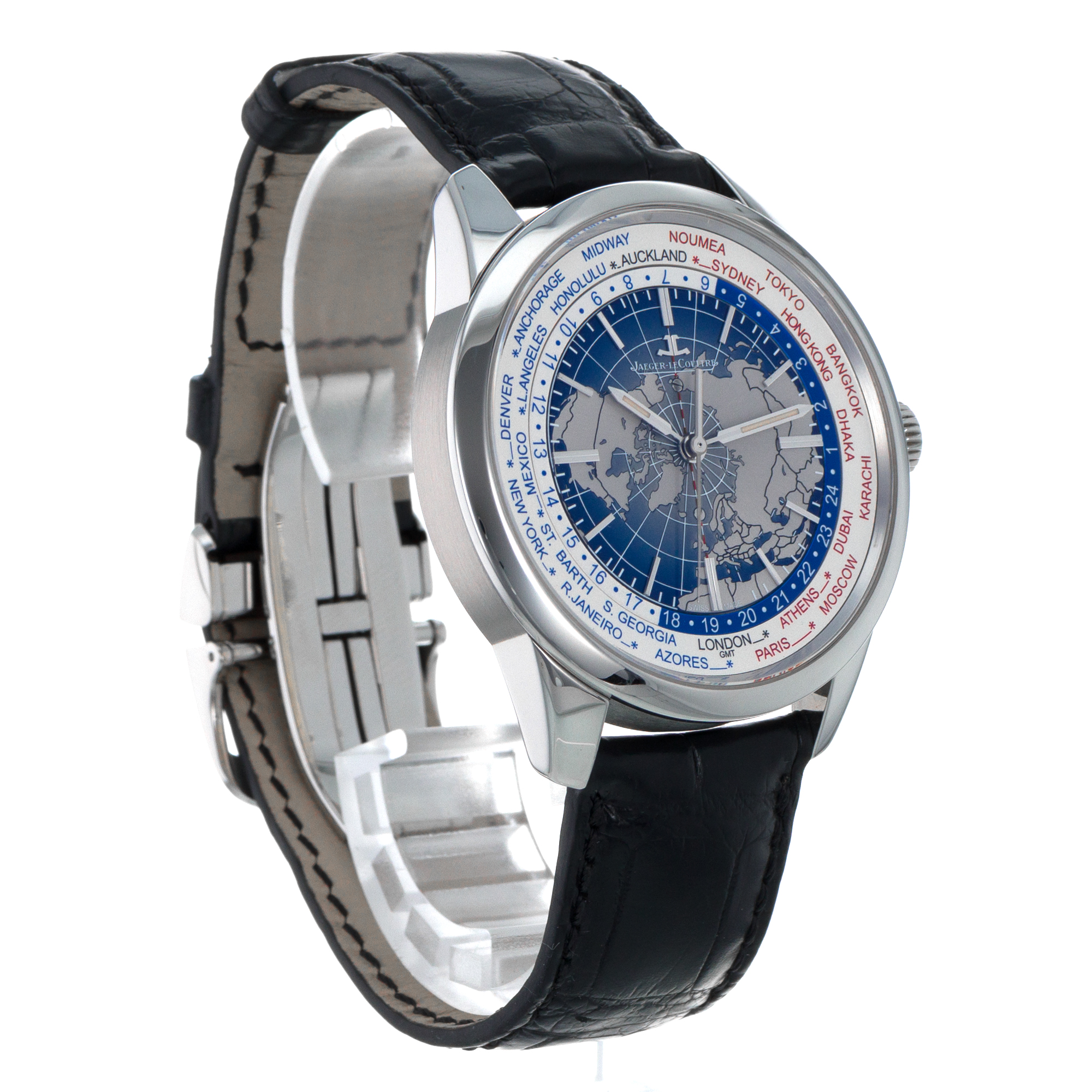 Jaeger-LeCoultre Geophysic Universal Time Q8108420 41mm Blue Steel Mens Watch thumbnail 8