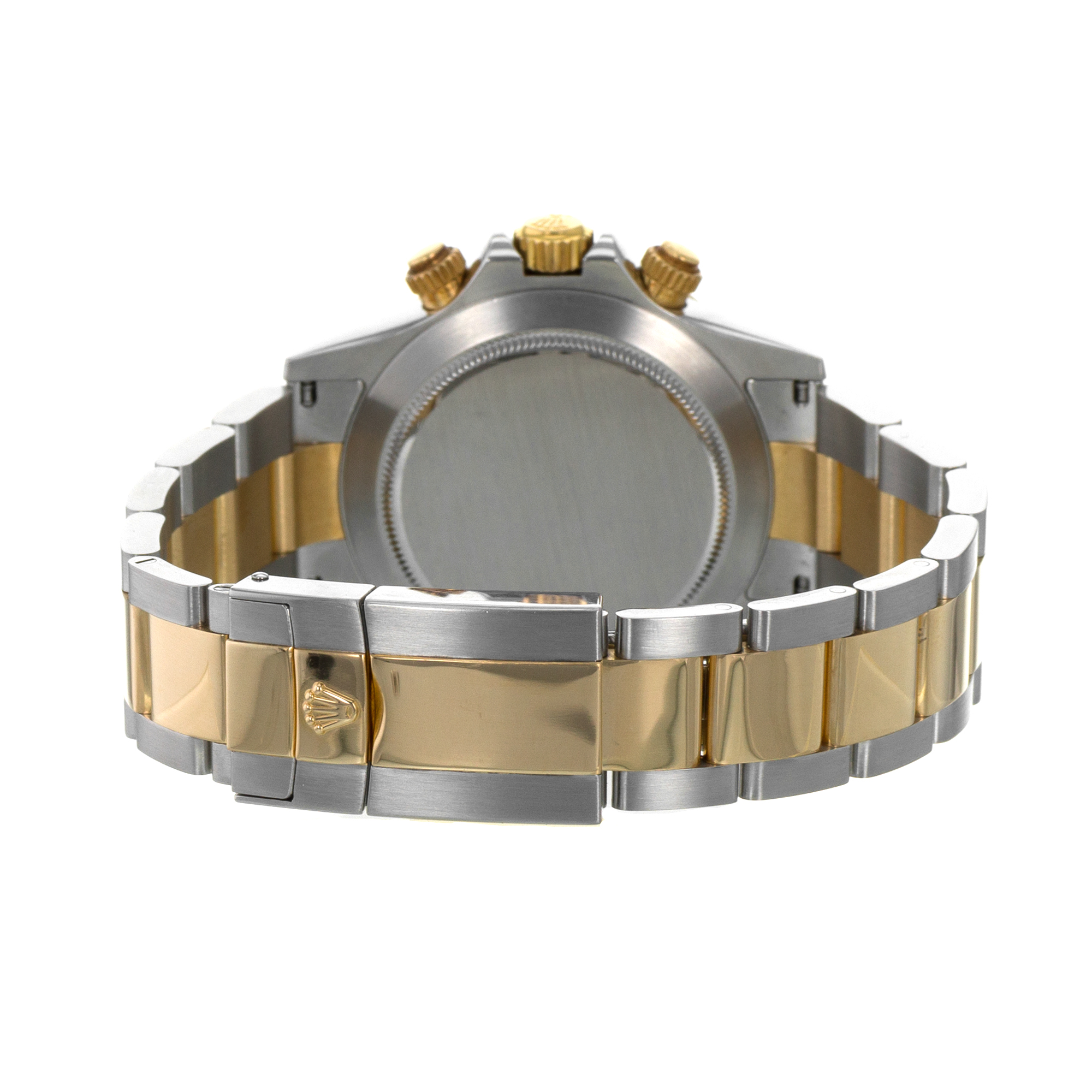 Rolex Daytona 116523 40mm Mother of Pearl Steel Yellow Gold Oyster Mens Watch thumbnail 10