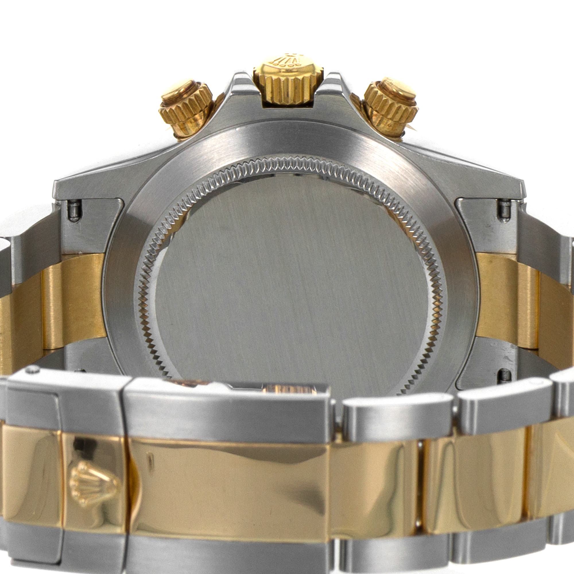 Rolex Daytona 116523 40mm Mother of Pearl Steel Yellow Gold Oyster Mens Watch thumbnail 11