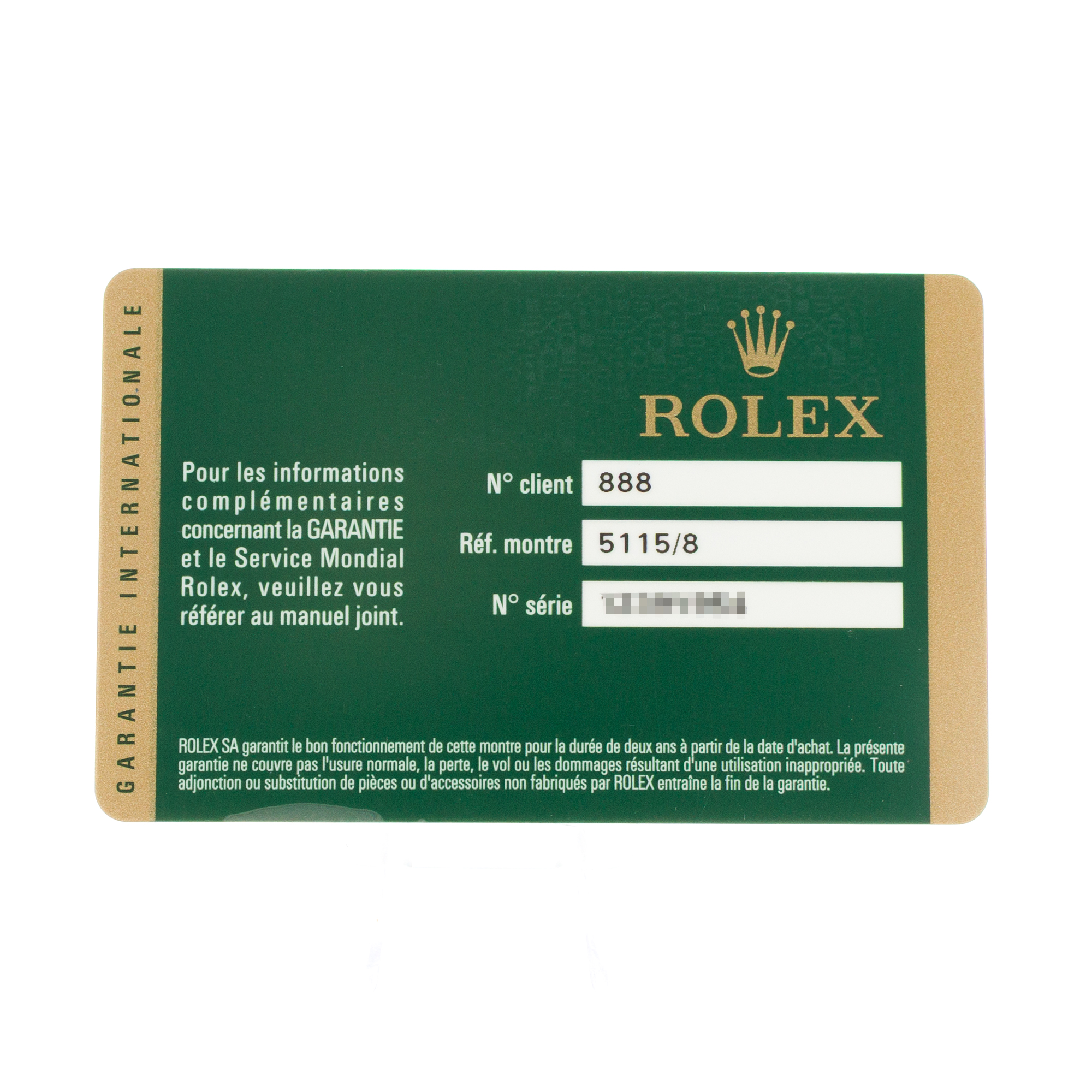 Rolex Cellini 5115 32mm White Mother of Pearl Roman Yellow Gold Mens Watch thumbnail 3