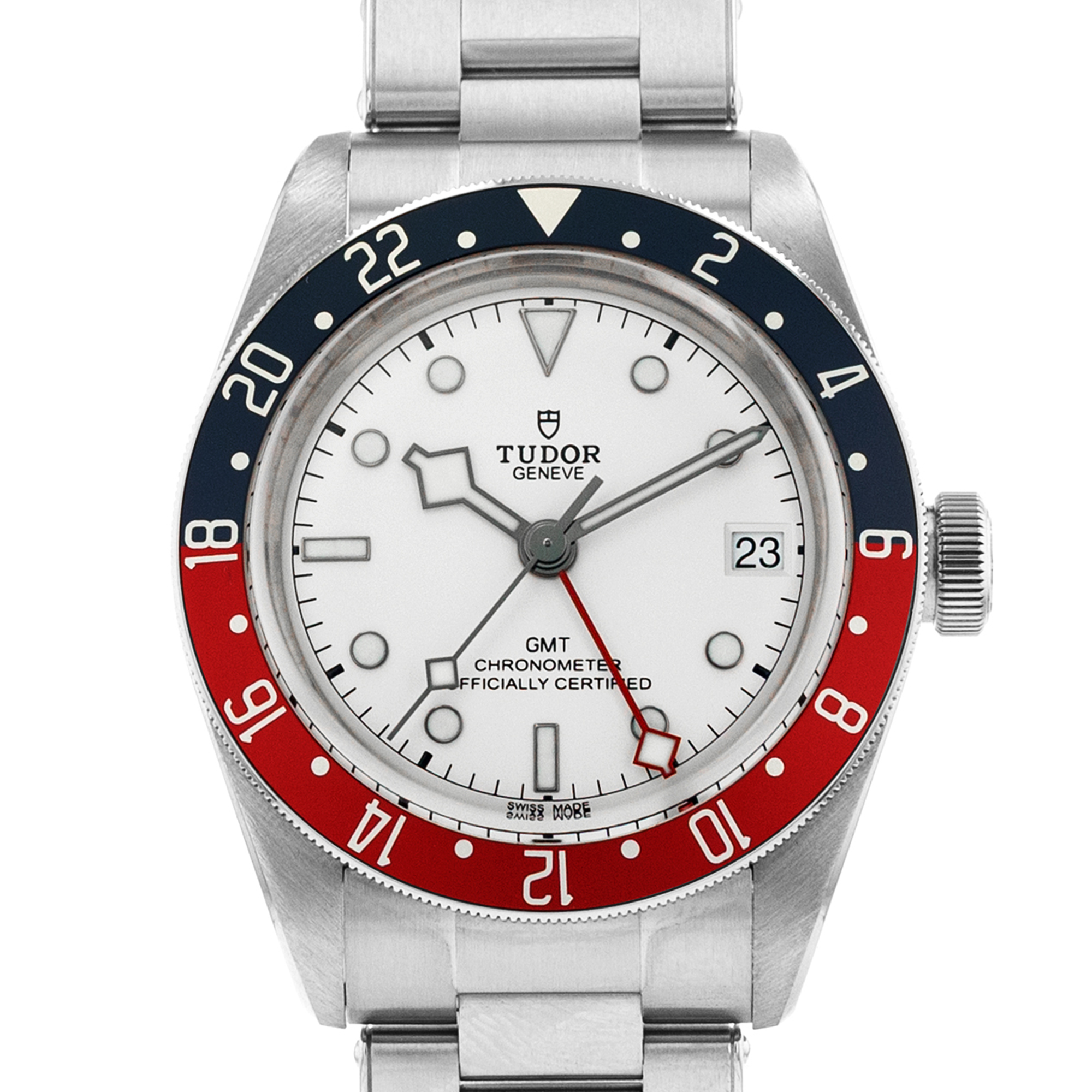 Tudor Black Bay GMT M79830RB-0010 41mm White Opaline Blue Steel Mens Watch 2023 thumbnail 1