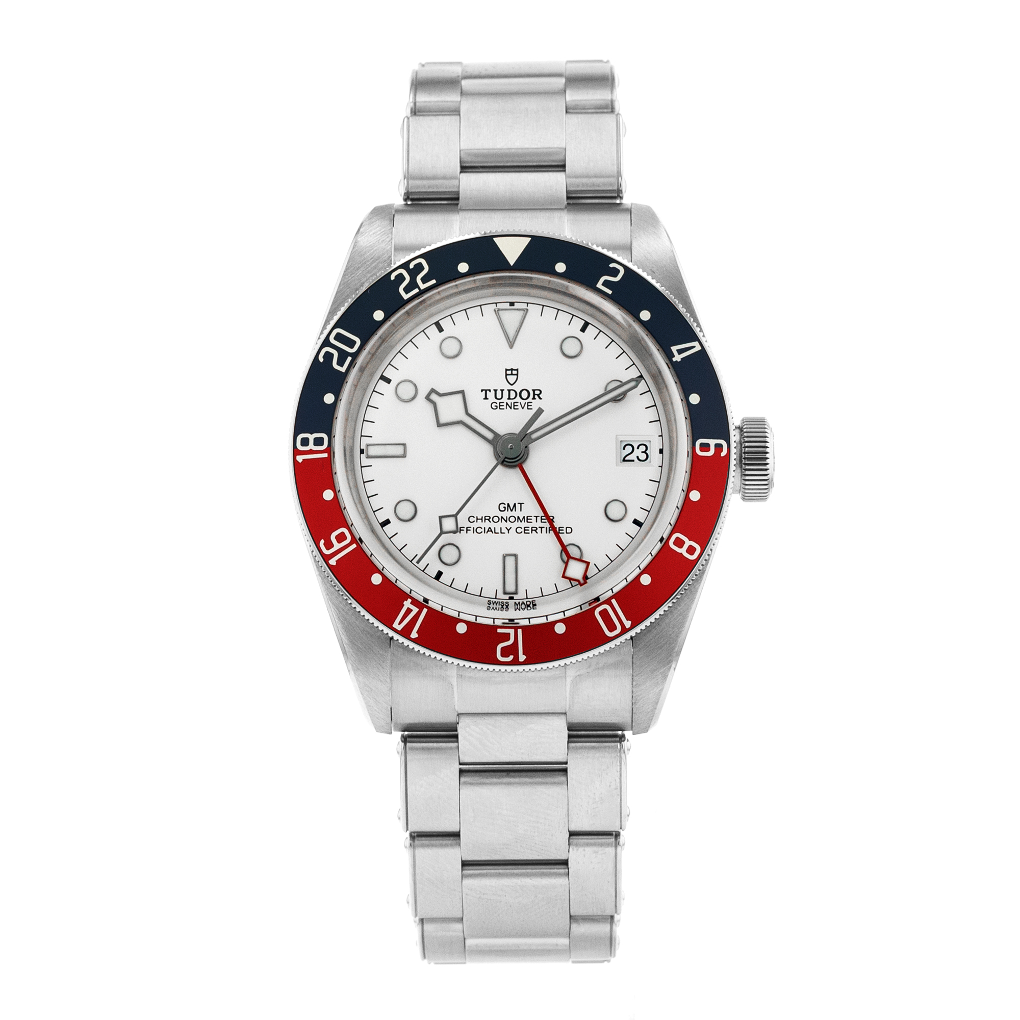Tudor Black Bay GMT M79830RB-0010 41mm White Opaline Blue Steel Mens Watch 2023 thumbnail 2