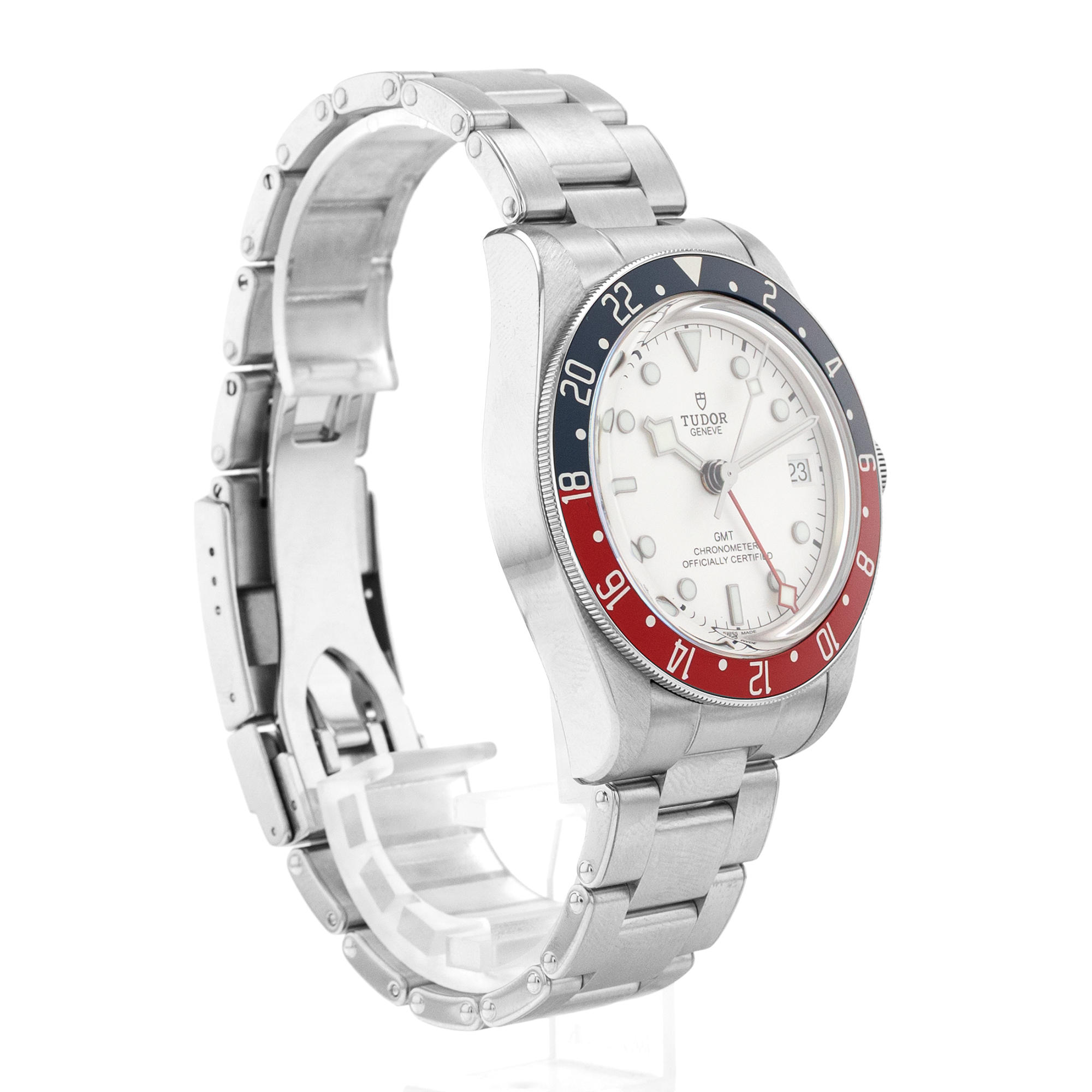 Tudor Black Bay GMT M79830RB-0010 41mm White Opaline Blue Steel Mens Watch 2023 thumbnail 7