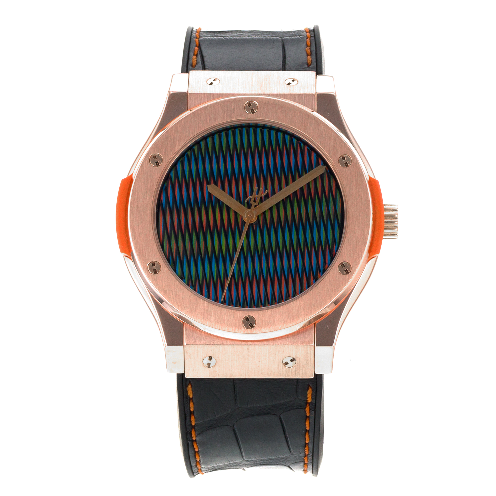 Hublot Classic Fusion 511.OS.8900.LR.CZD15 45mm Rose Gold Cruz-Diez Mens Watch thumbnail 2