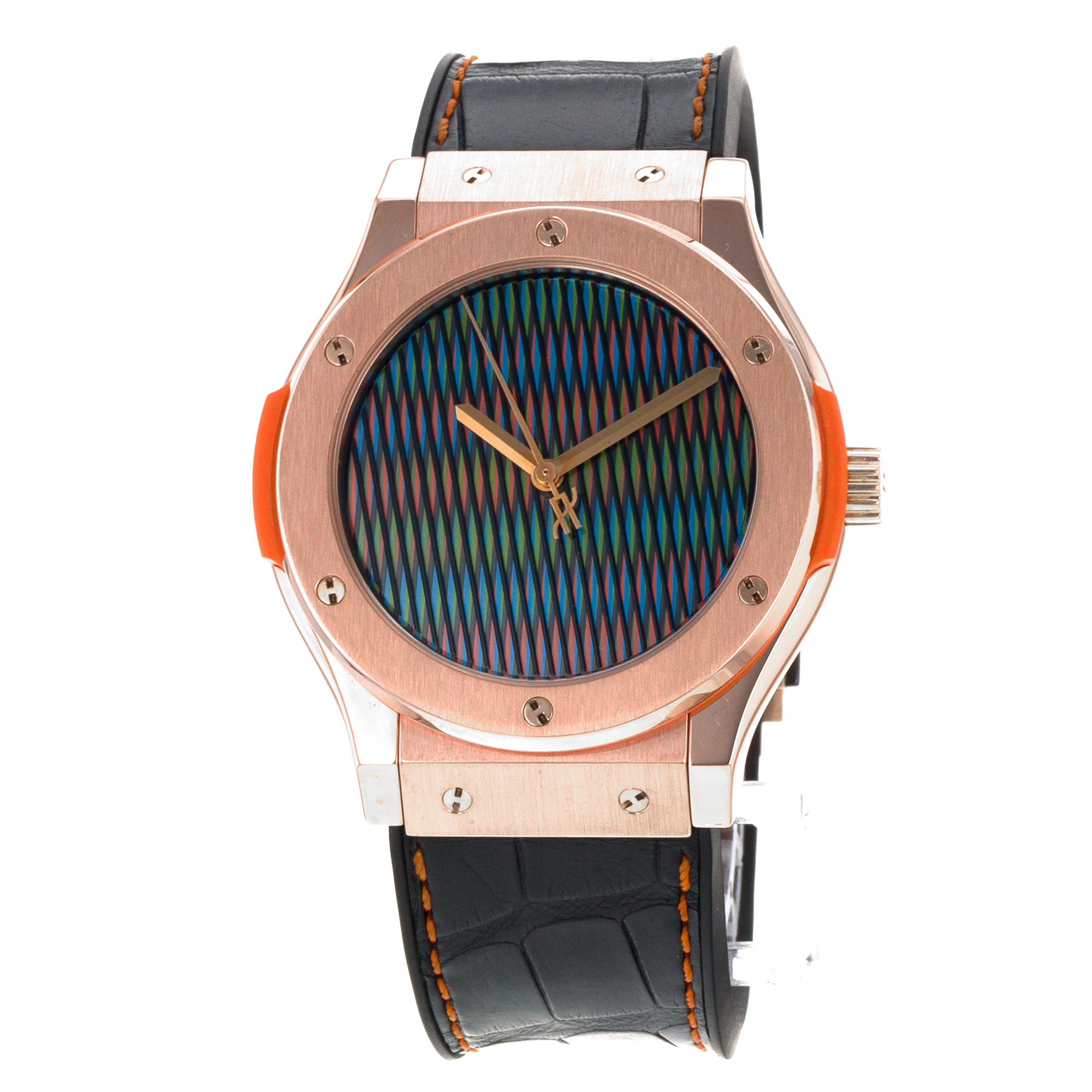 Hublot Classic Fusion 511.OS.8900.LR.CZD15 45mm Rose Gold Cruz-Diez Mens Watch thumbnail 3
