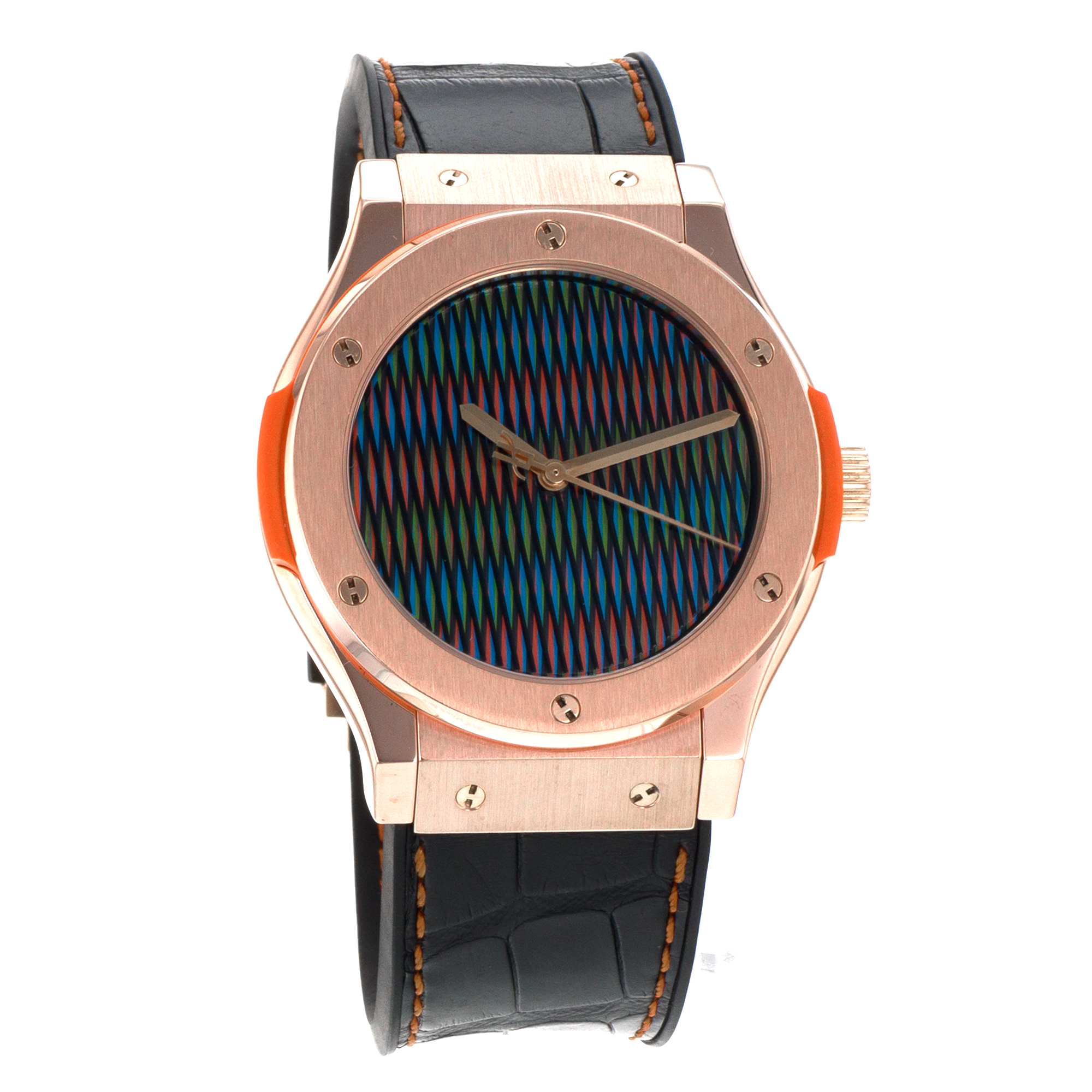 Hublot Classic Fusion 511.OS.8900.LR.CZD15 45mm Rose Gold Cruz-Diez Mens Watch thumbnail 8