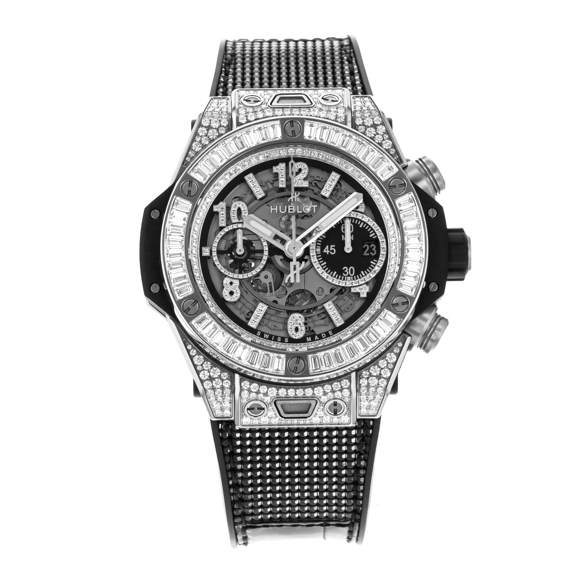 Hublot Big Bang Unico 421.NX.1170.RX0904 44mm Factory Baguette Diamond 2022 thumbnail 2