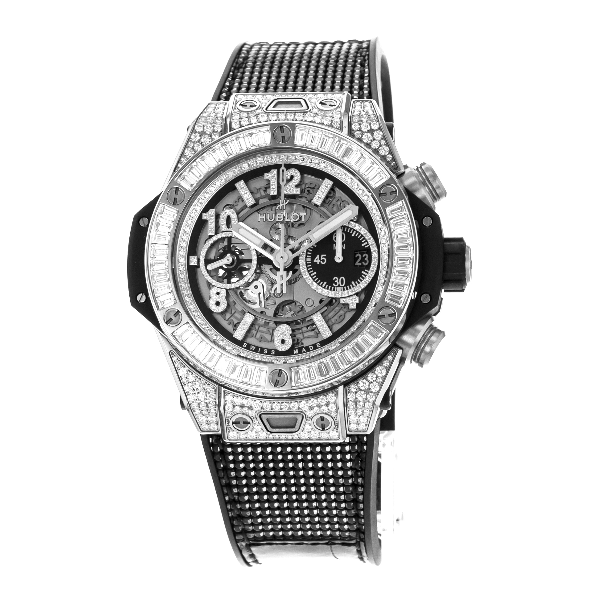 Hublot Big Bang Unico 421.NX.1170.RX0904 44mm Factory Baguette Diamond 2022 thumbnail 4