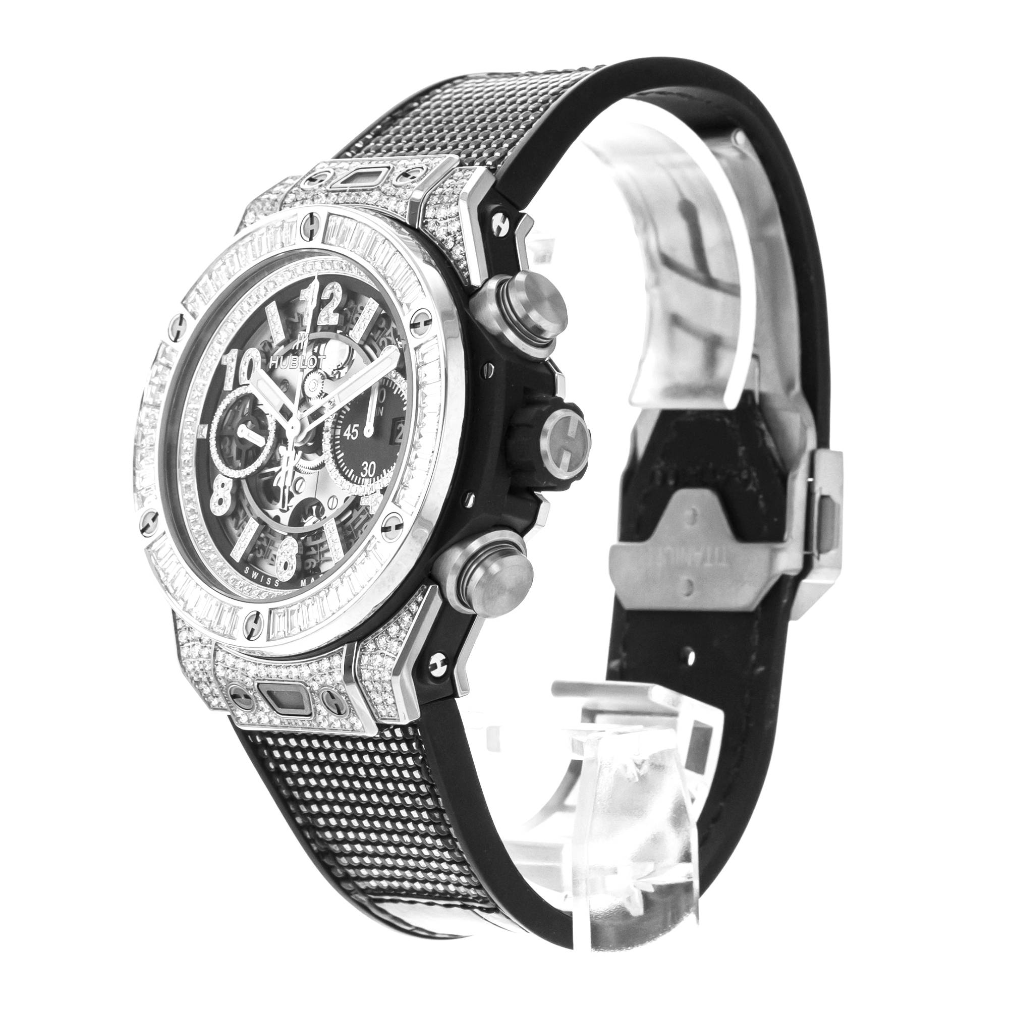Hublot Big Bang Unico 421.NX.1170.RX0904 44mm Factory Baguette Diamond 2022 thumbnail 5