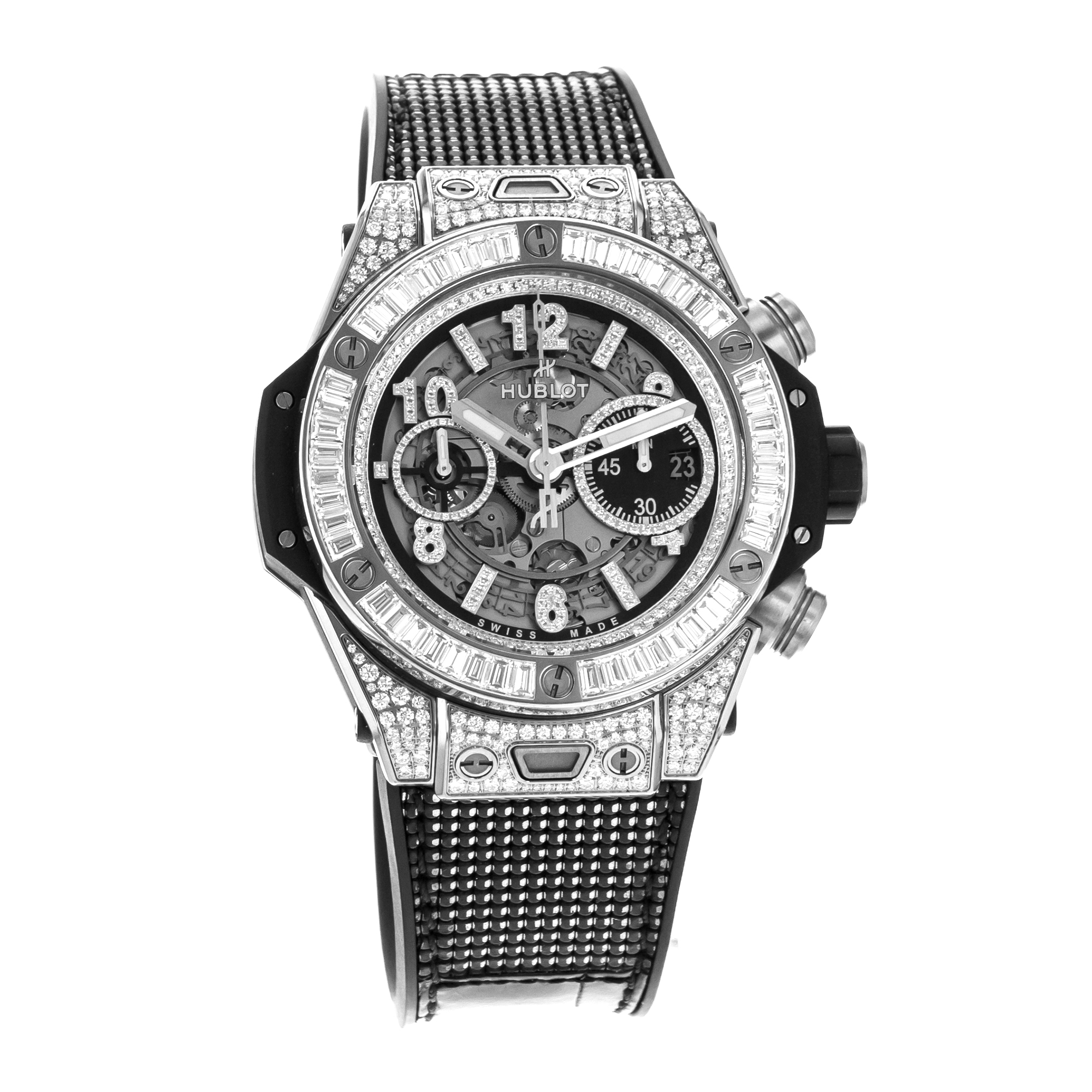 Hublot Big Bang Unico 421.NX.1170.RX0904 44mm Factory Baguette Diamond 2022 thumbnail 9