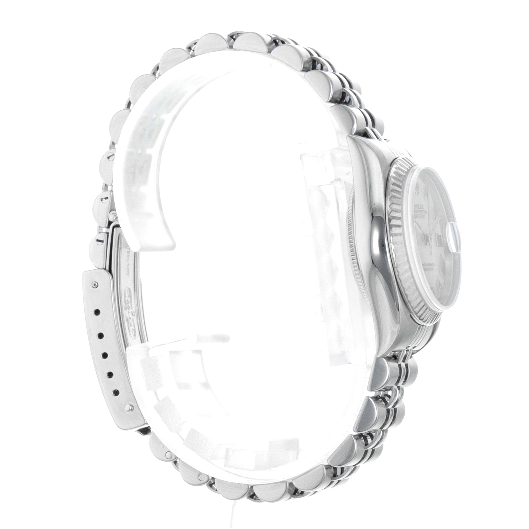Rolex Datejust 26 79174 Factory Mother of Pearl Steel White Gold Ladies Watch thumbnail 6