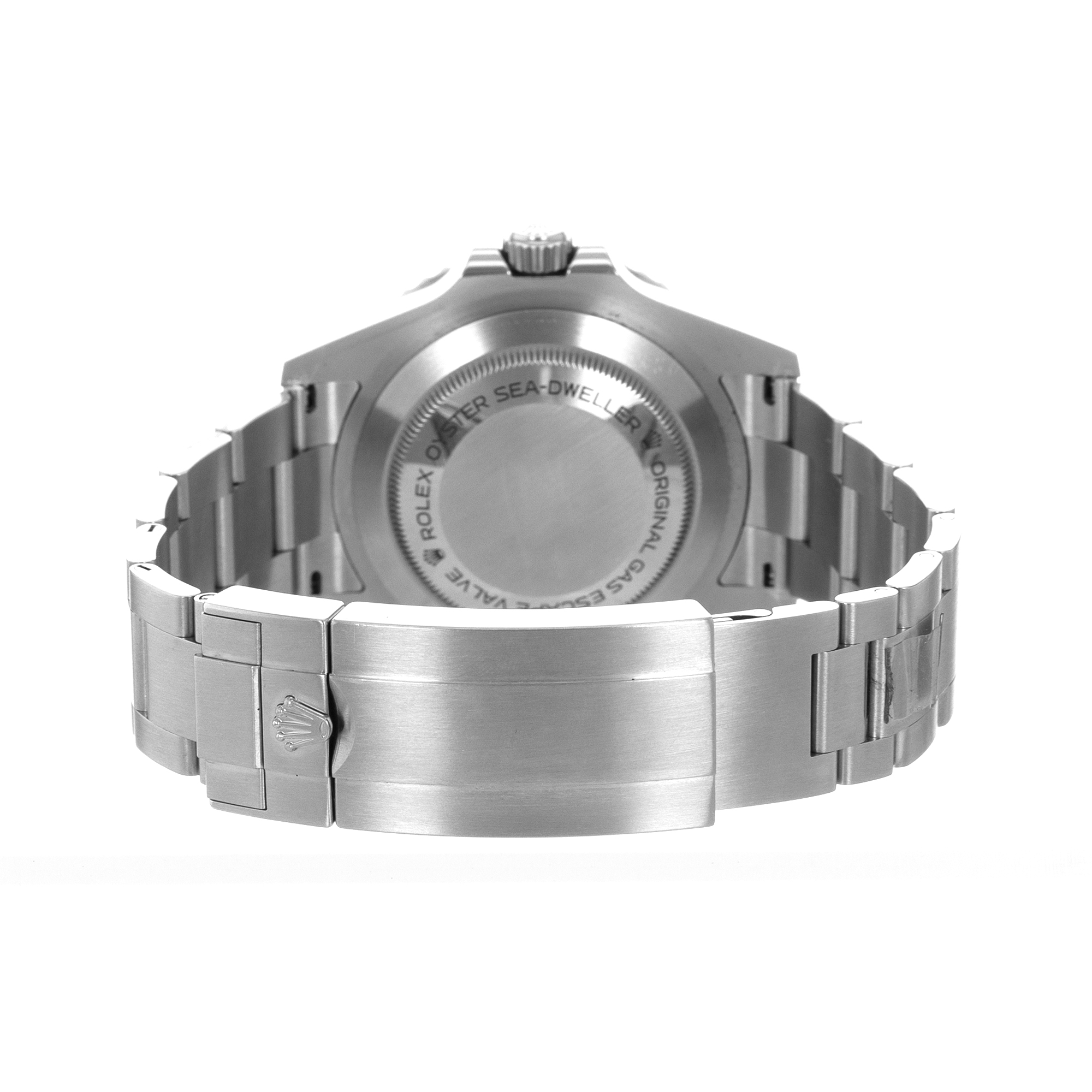 Rolex Sea-Dweller 126600 43mm Black Red Ceramic Steel Oyster Diver Mens Watch thumbnail 10